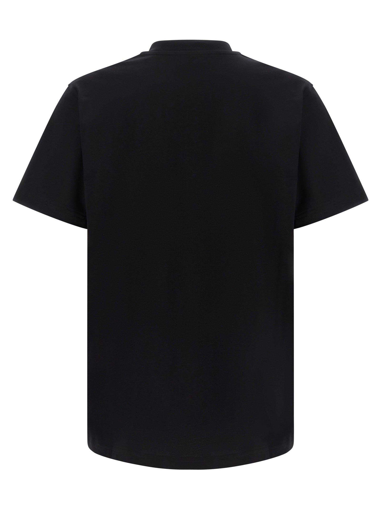 Moschino Black Cotton T-Shirt Moschino