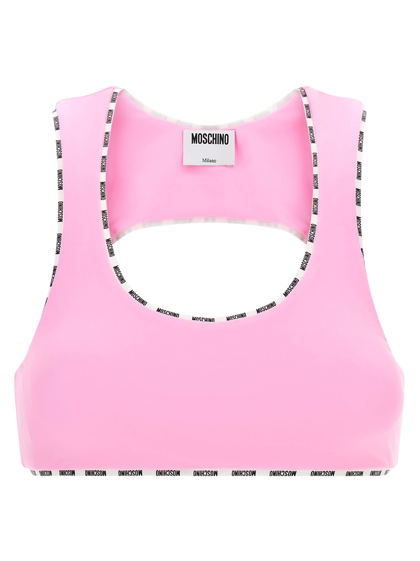 Moschino Multicolor Polyamide Sport Bra Moschino