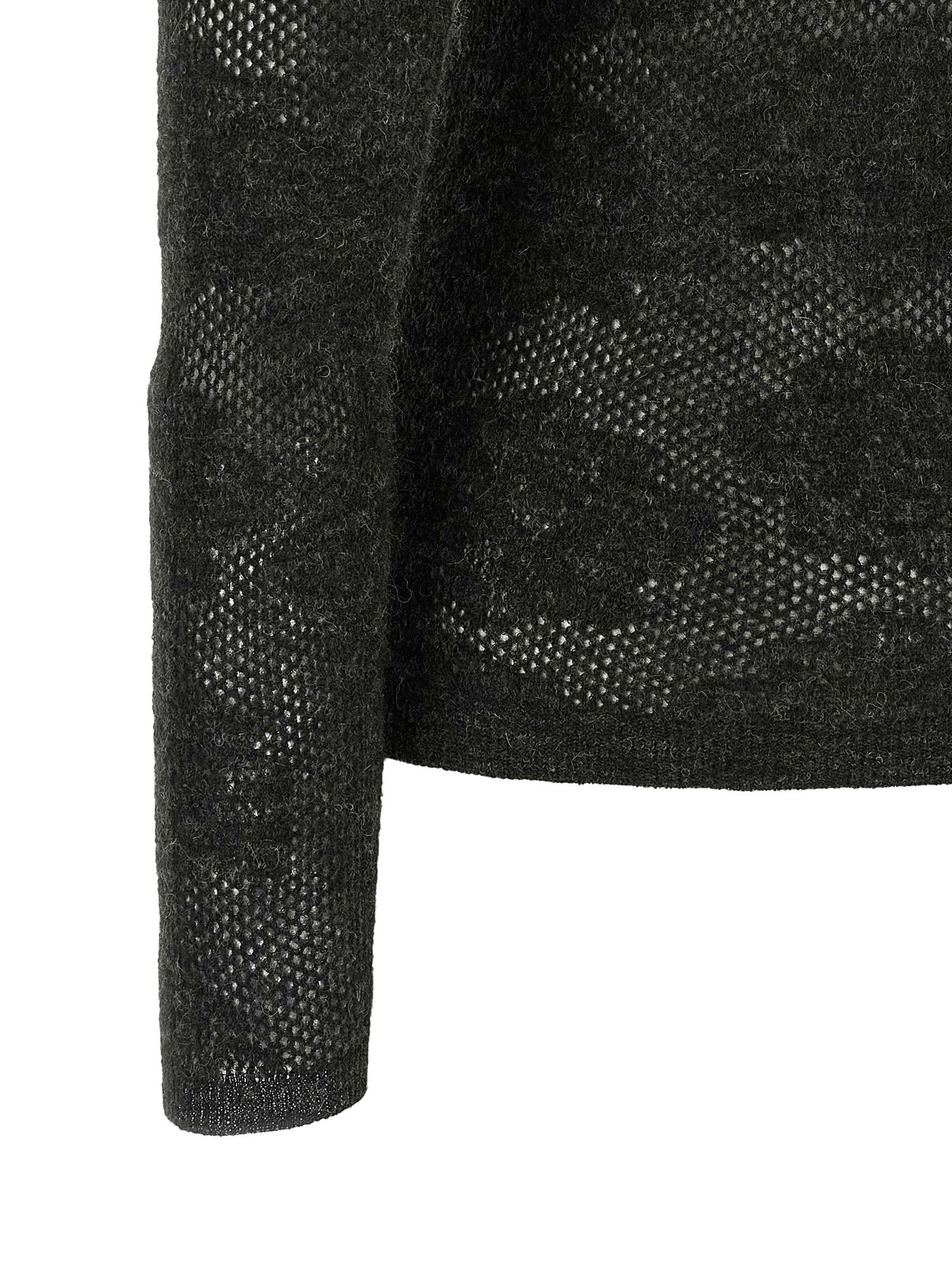 Brunello Cucinelli Gray Silk Cardigan Brunello Cucinelli