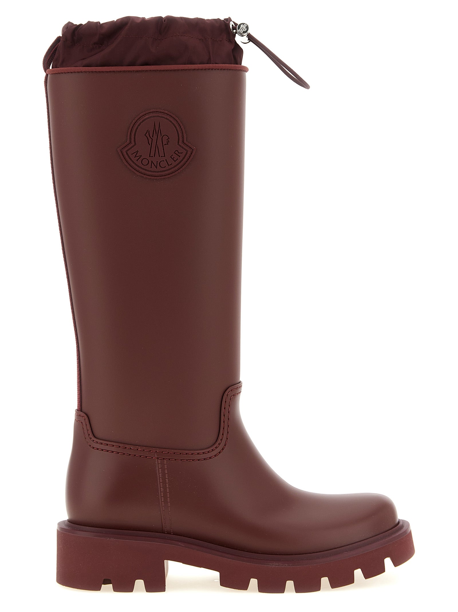 Moncler Bordeaux Pvc Over The Knee Moncler