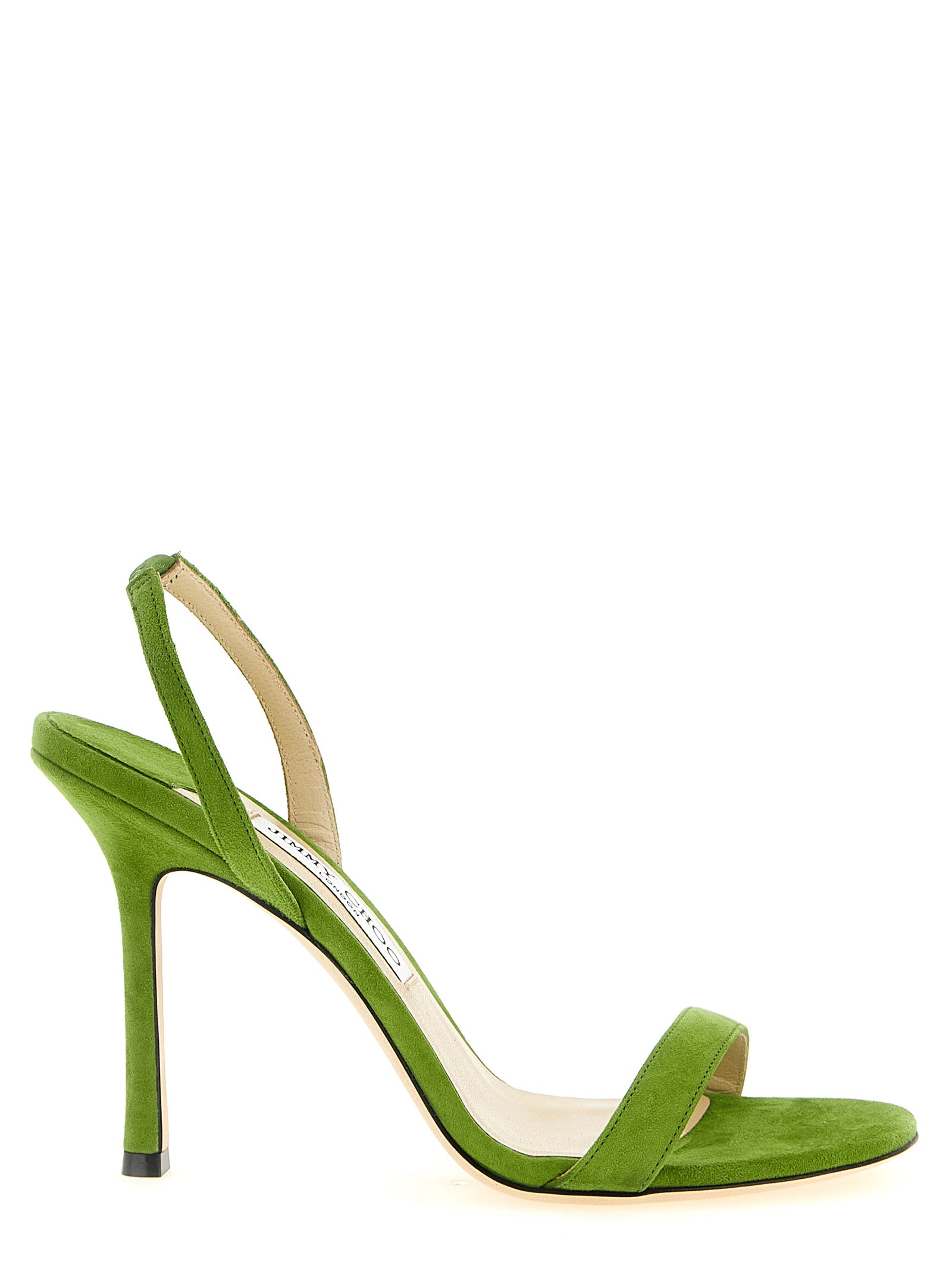 Jimmy Choo Bicolor Leather Stiletto Heel Sandals Jimmy Choo