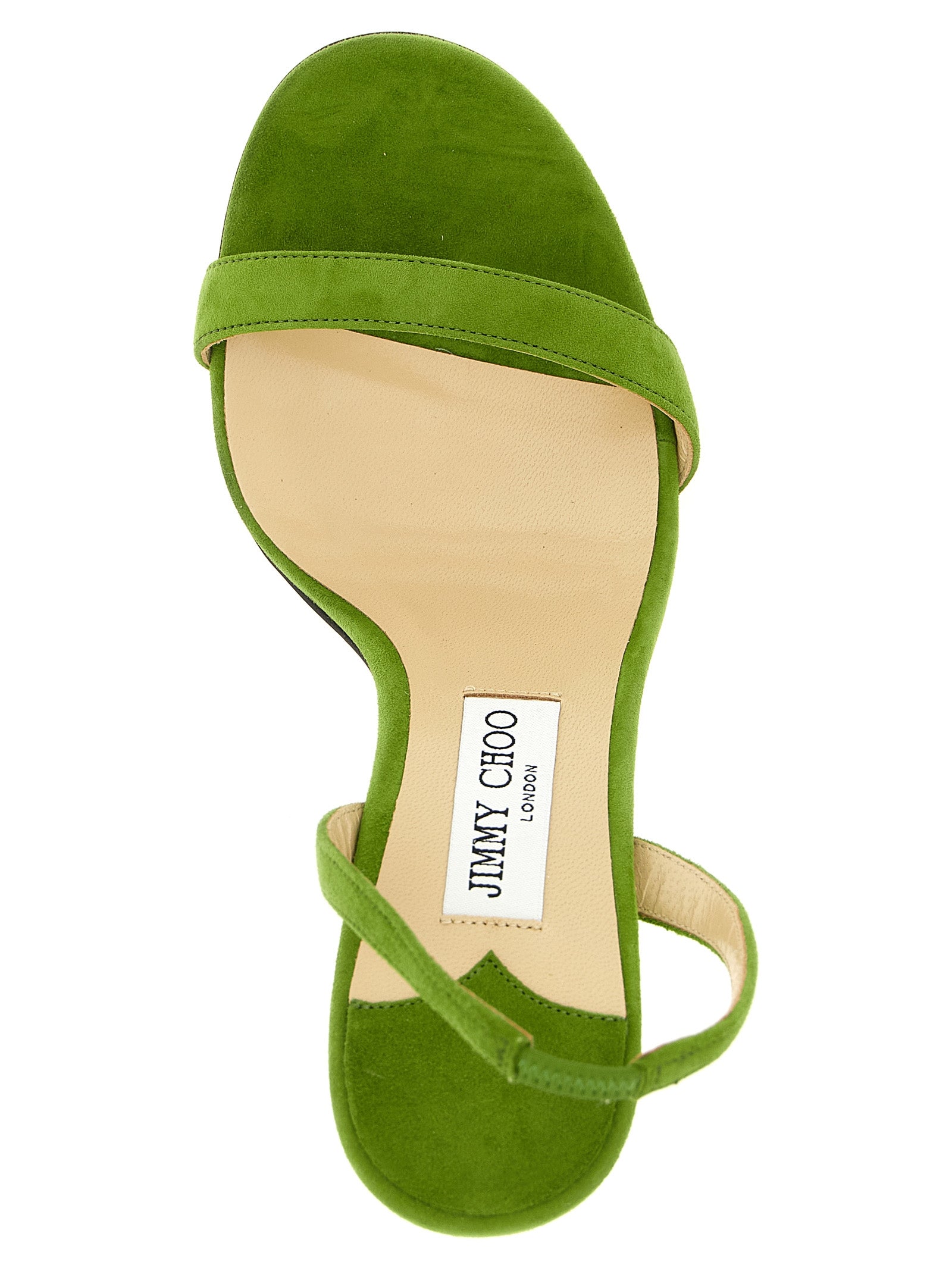 Jimmy Choo Bicolor Leather Stiletto Heel Sandals Jimmy Choo