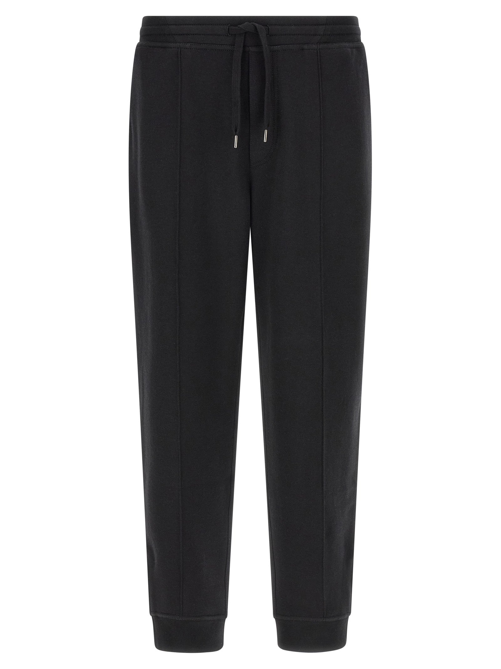Brunello Cucinelli Black Cotton Joggers (Workout Pants) Brunello Cucinelli