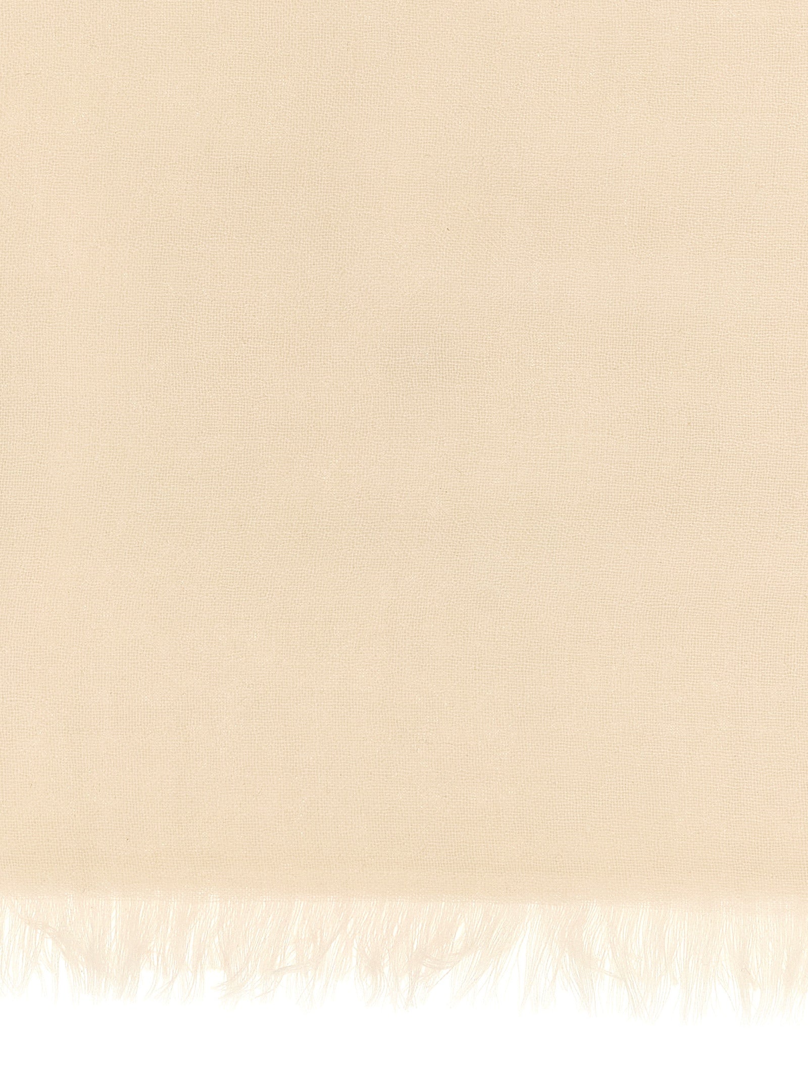 Brunello Cucinelli Beige Cashmere Scarf Brunello Cucinelli