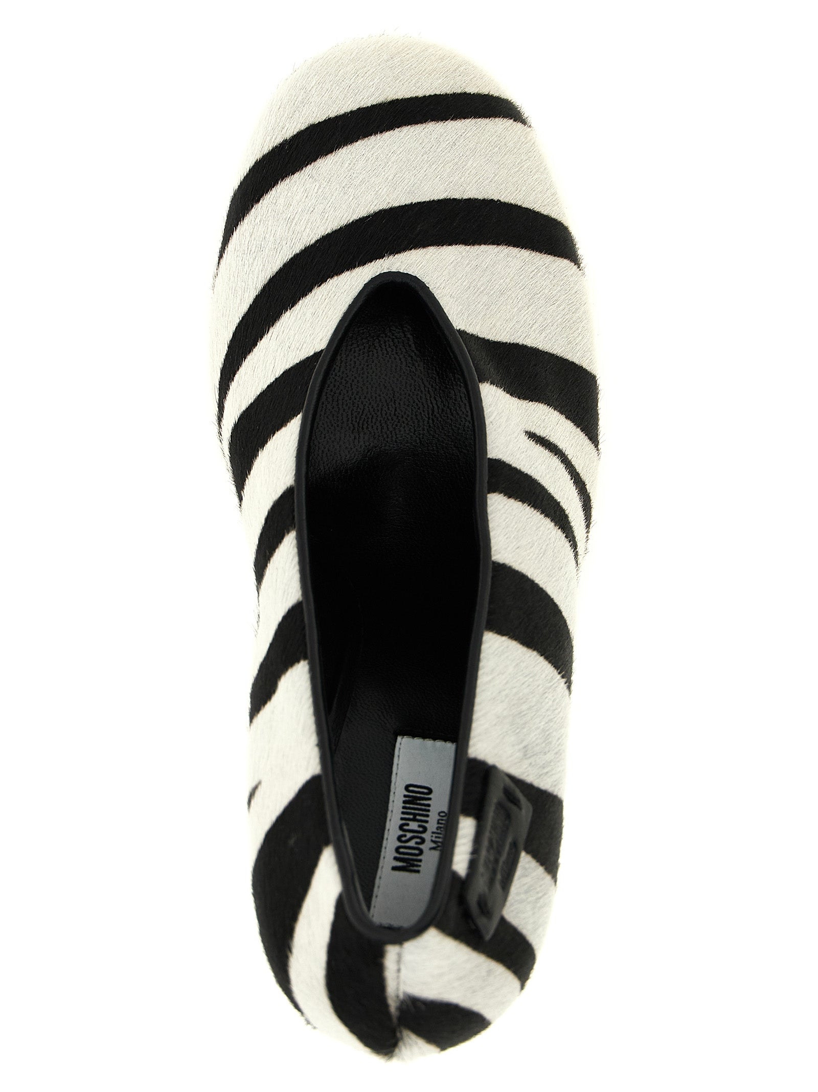 Moschino Bicolor Calfskin High Heel Pumps Moschino
