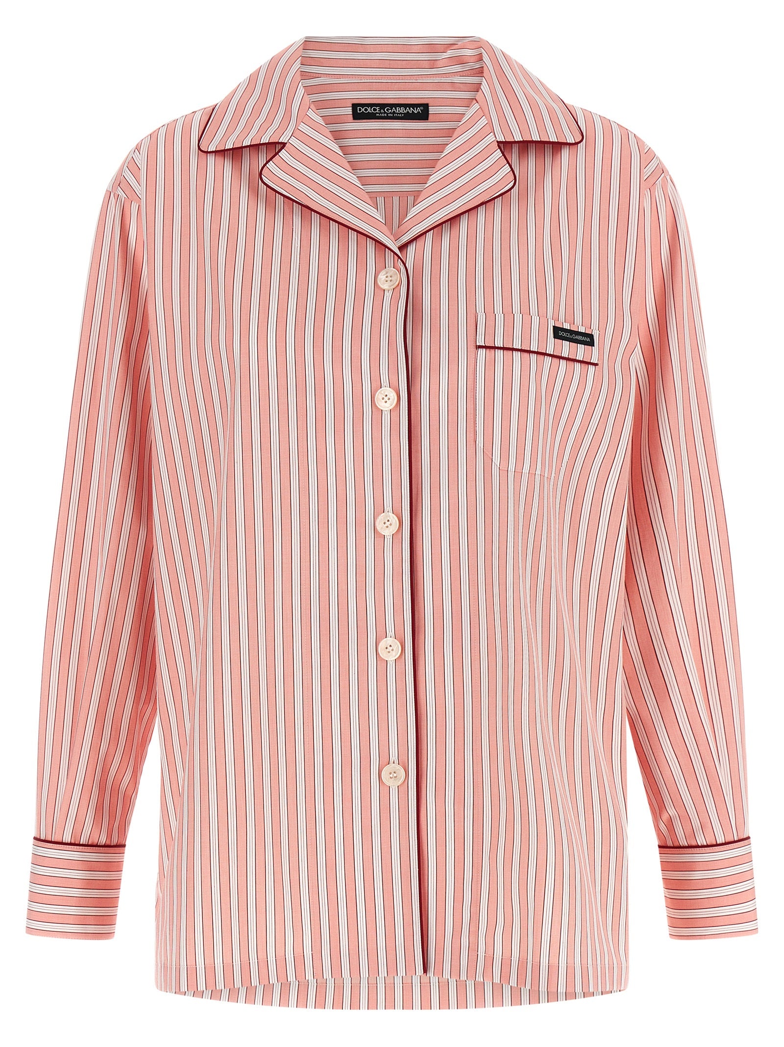 Dolce & Gabbana Multicolor Cotton Blouse Dolce & Gabbana