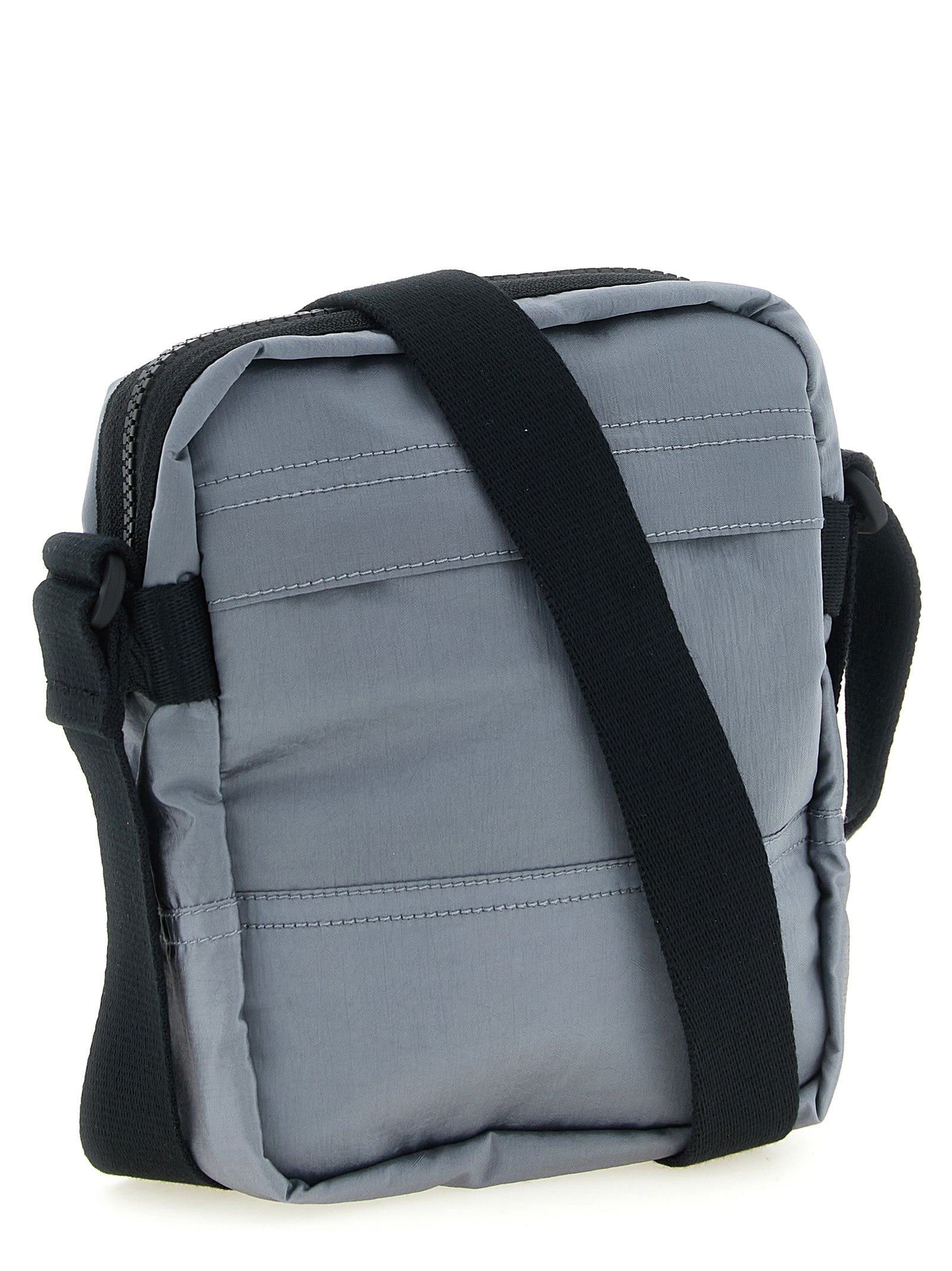 Stone Island Gray Polyamide Crossbody Bag Stone Island