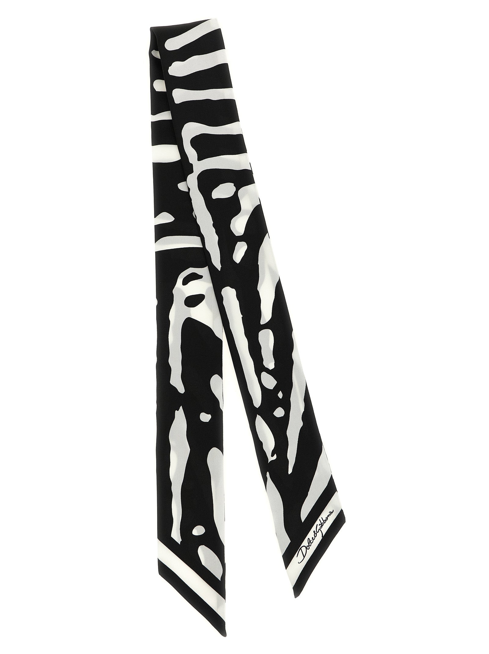 Dolce & Gabbana Bicolor Silk Foulard Dolce & Gabbana