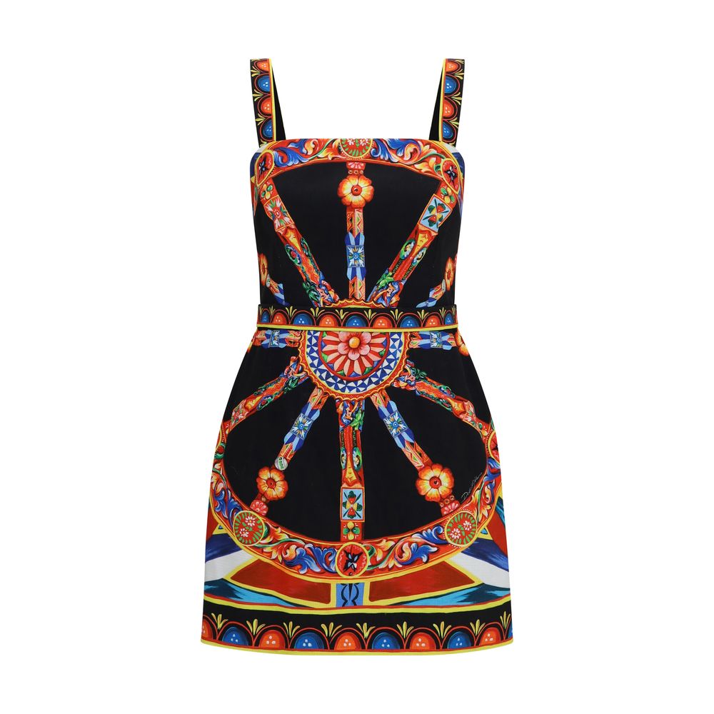 Dolce & Gabbana Multicolor Cotton Casual Dress Dolce & Gabbana