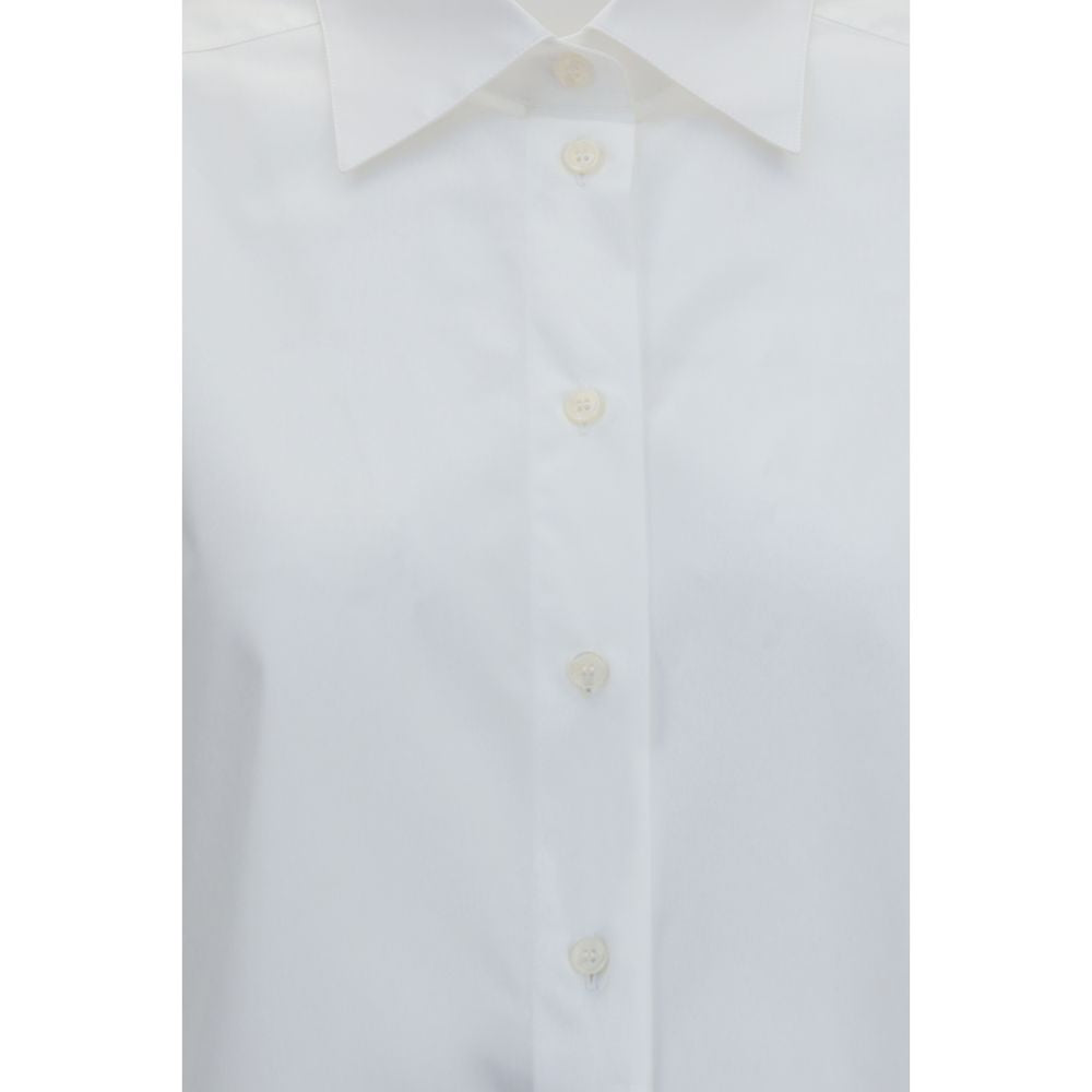 Dolce & Gabbana White Cotton Dress Shirt Dolce & Gabbana