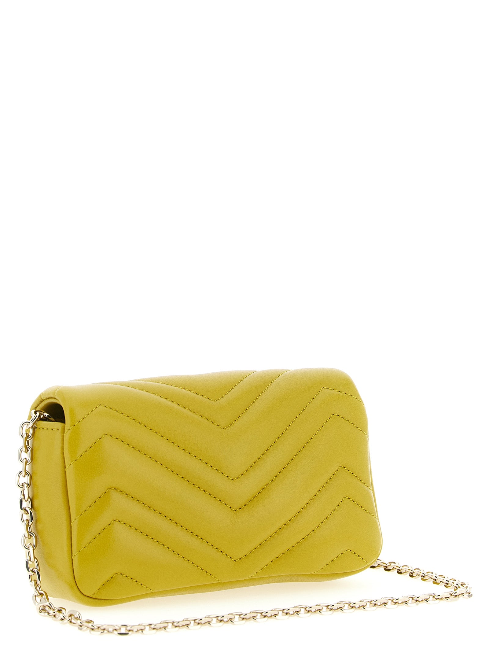Gucci Bicolor Lamb Leather Shoulder Bag Gucci