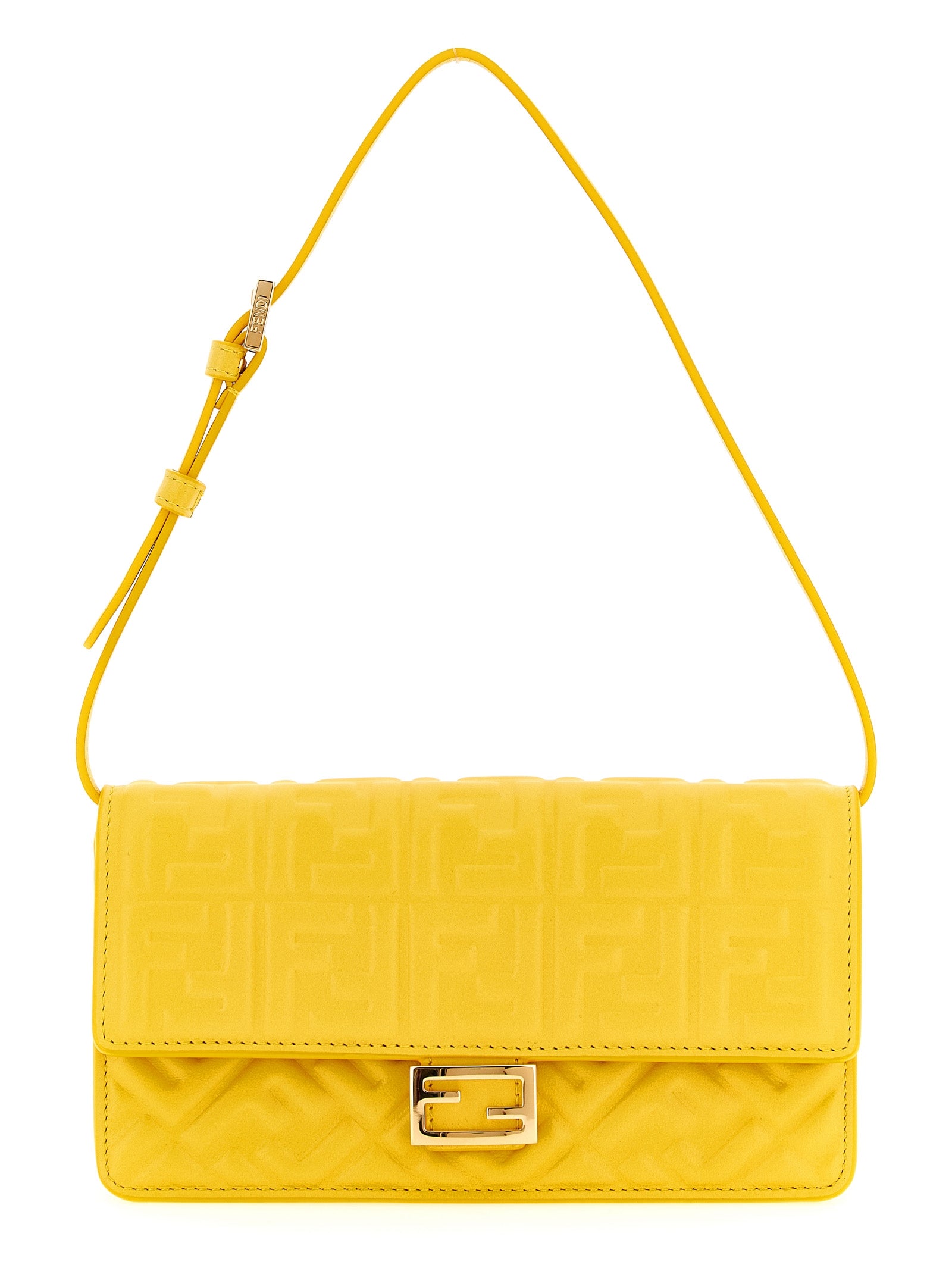 Fendi Bicolor Lamb Leather Cardholder Fendi