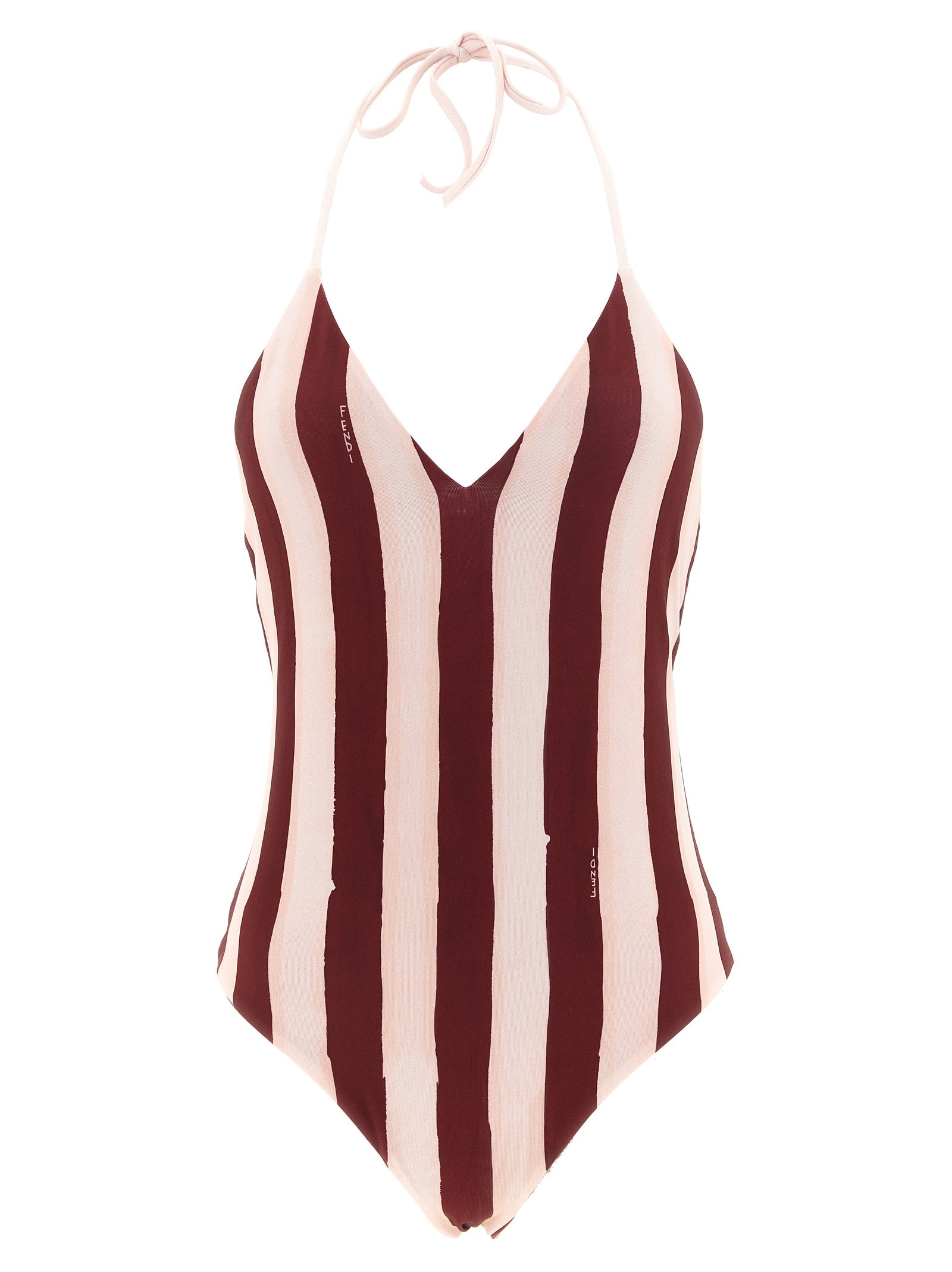 Fendi Multicolor Polyester One-Piece Swimsuit Fendi