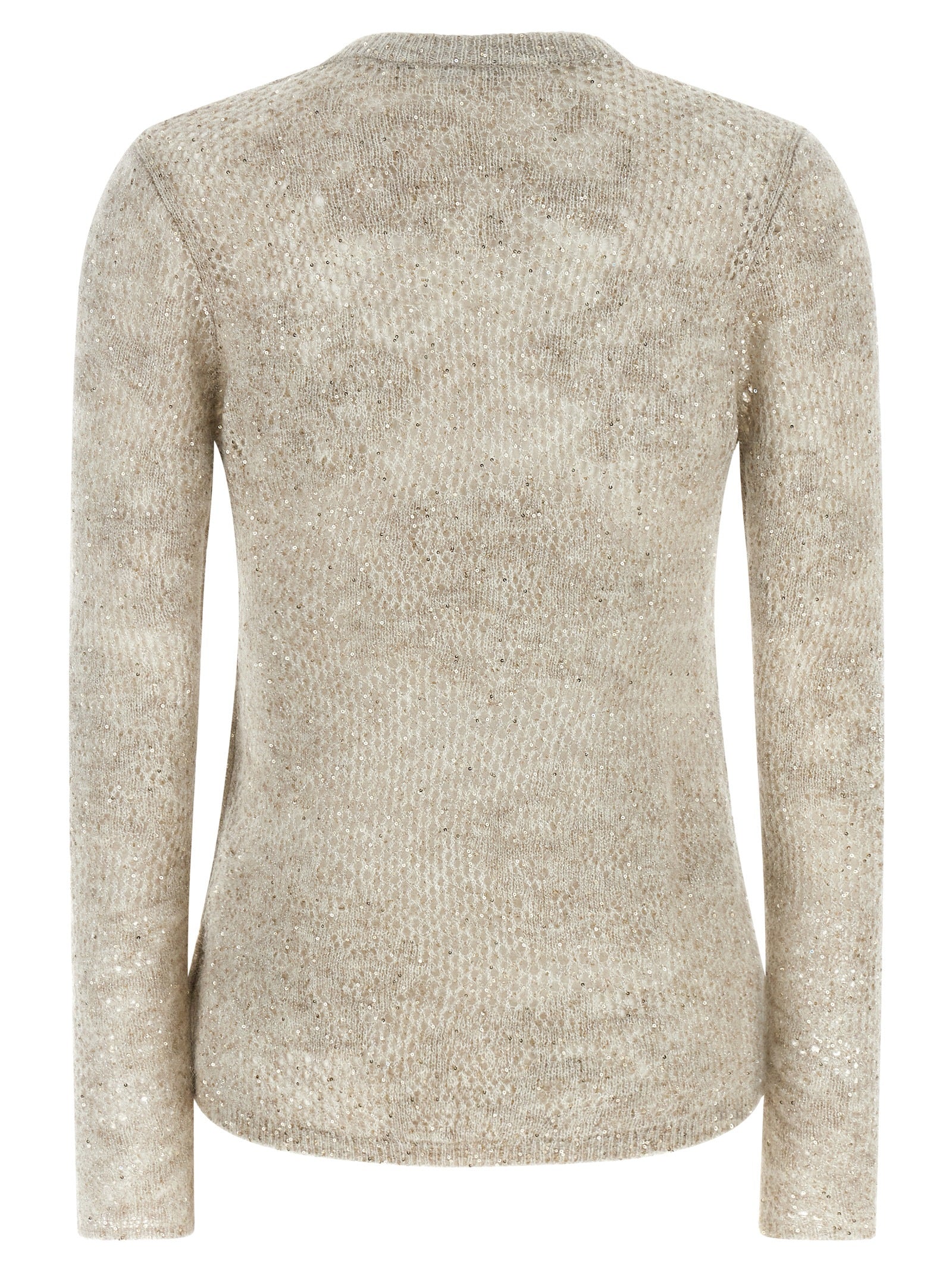 Brunello Cucinelli Beige Nylon Cardigan Brunello Cucinelli