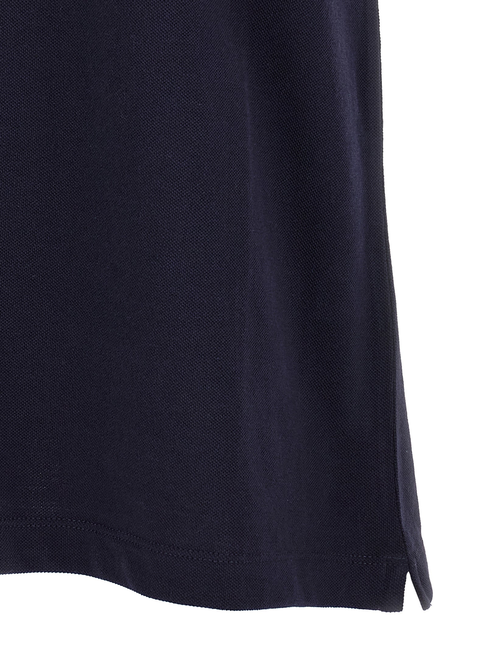 Brunello Cucinelli Blue Cotton Polo Shirt Brunello Cucinelli