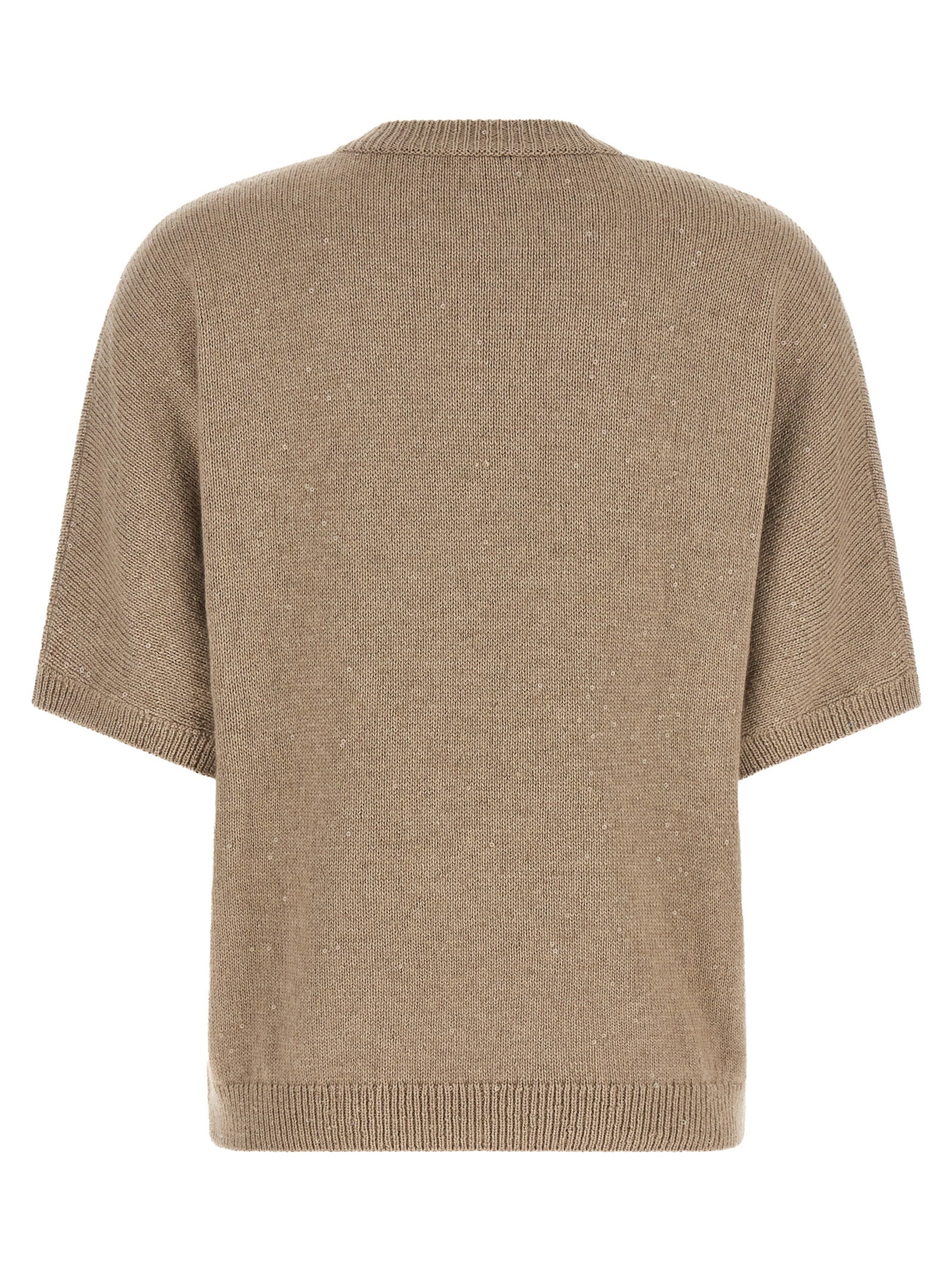 Brunello Cucinelli Beige Cashmere Cardigan Brunello Cucinelli