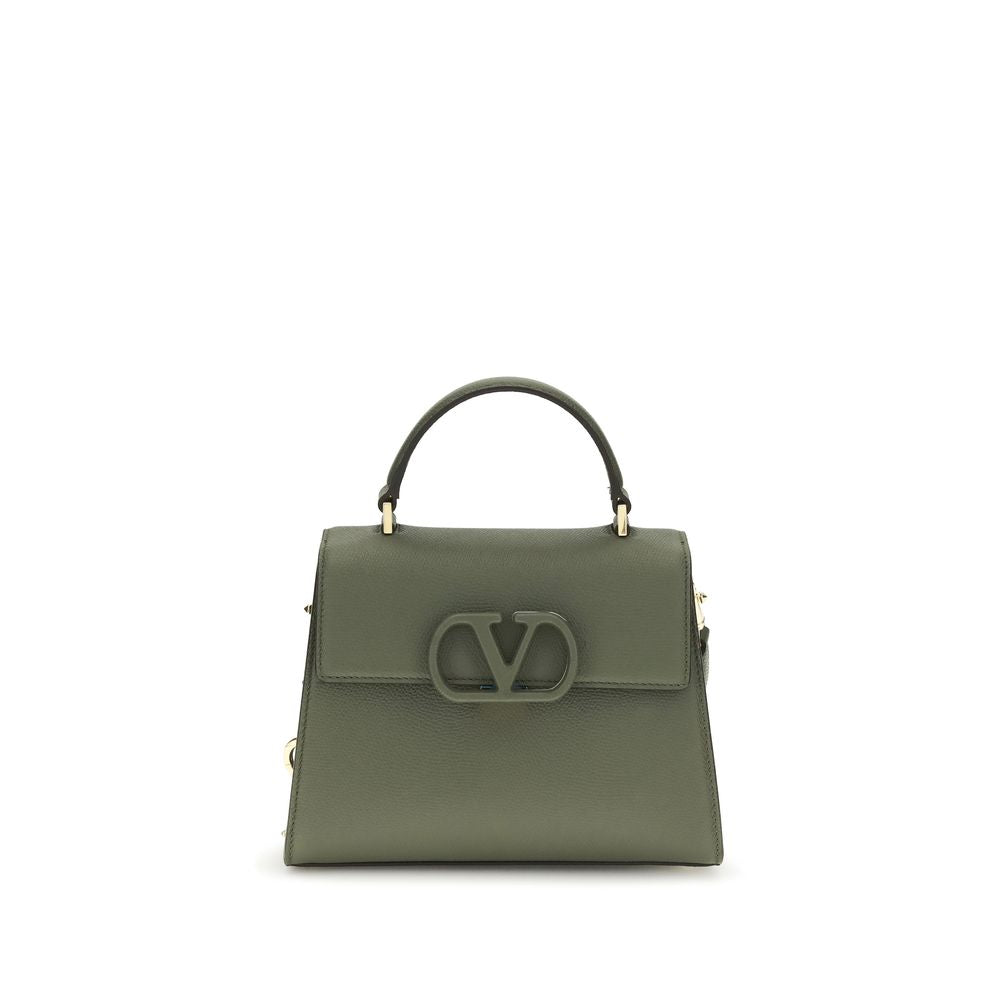 Valentino Garavani Bicolor Calf Leather Bos Taurus Clutch Bag Valentino Garavani