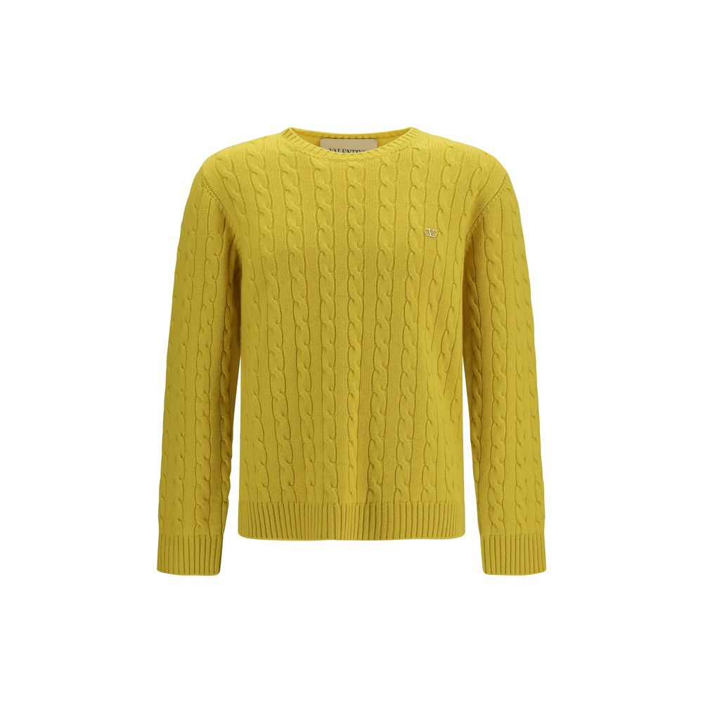 Valentino Garavani Bicolor Cashmere Sweater Valentino Garavani