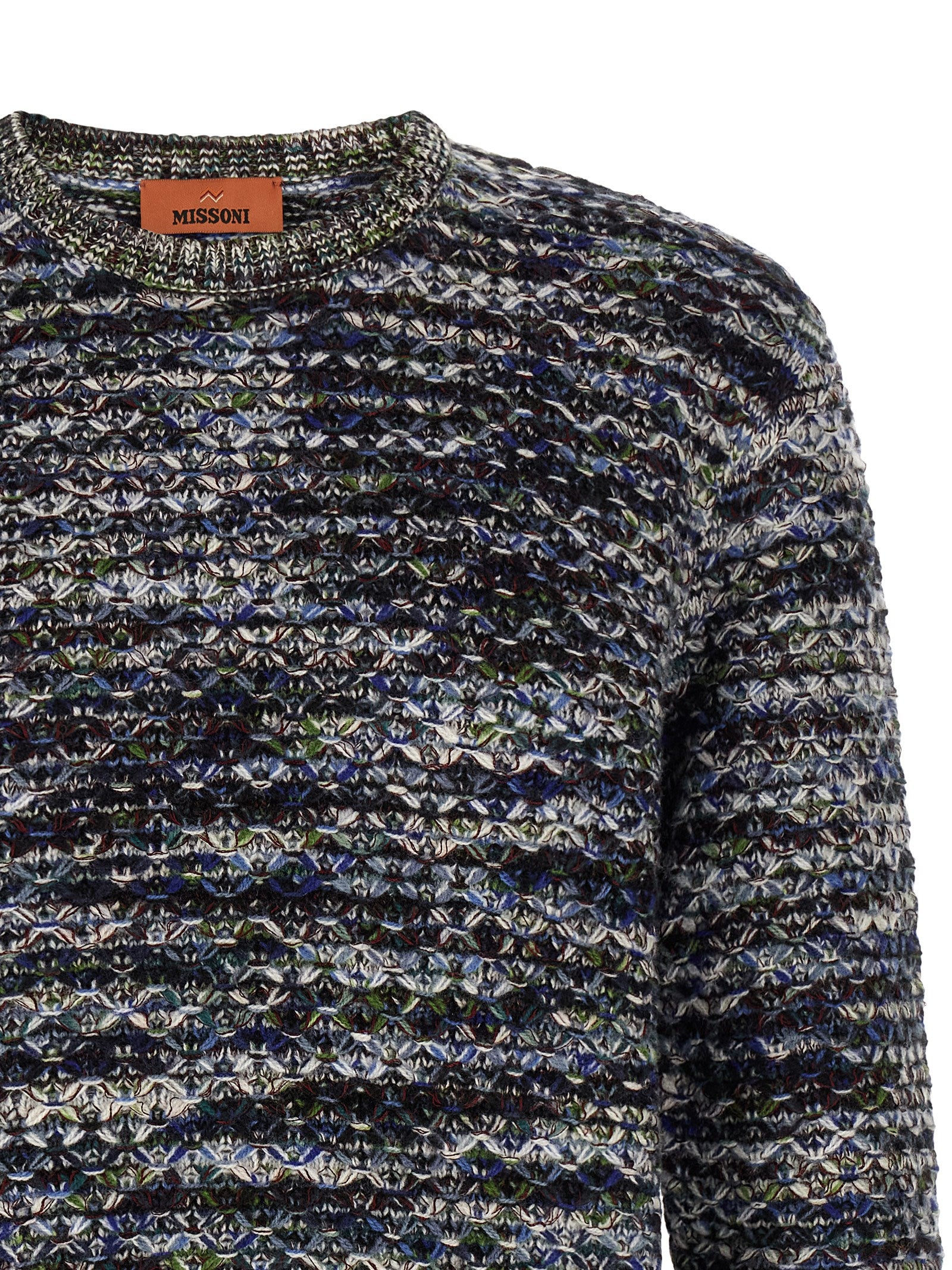 Missoni Multicolor Wool Cardigan Missoni