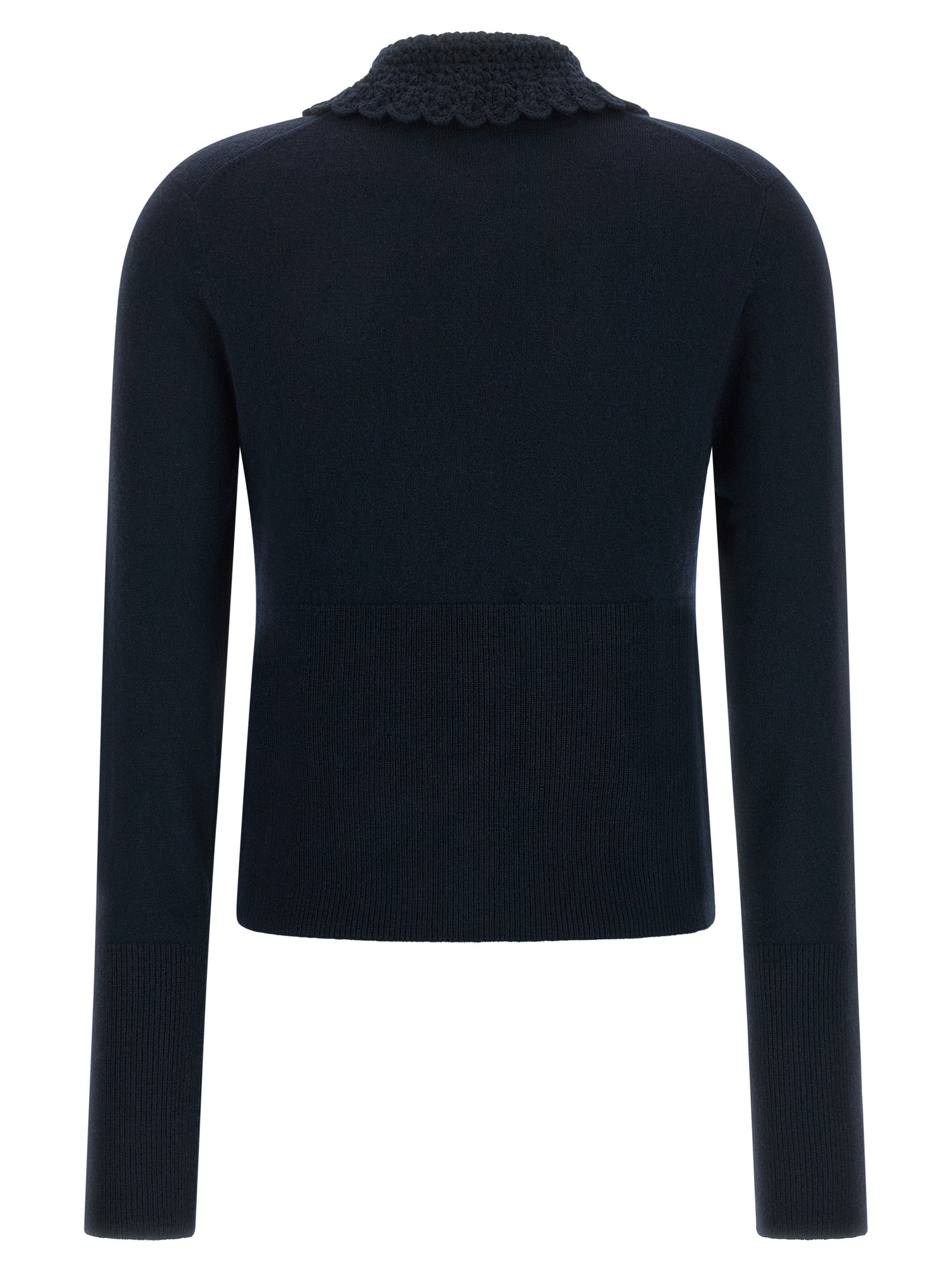 Chloé Blue Wool Cardigan Chloé