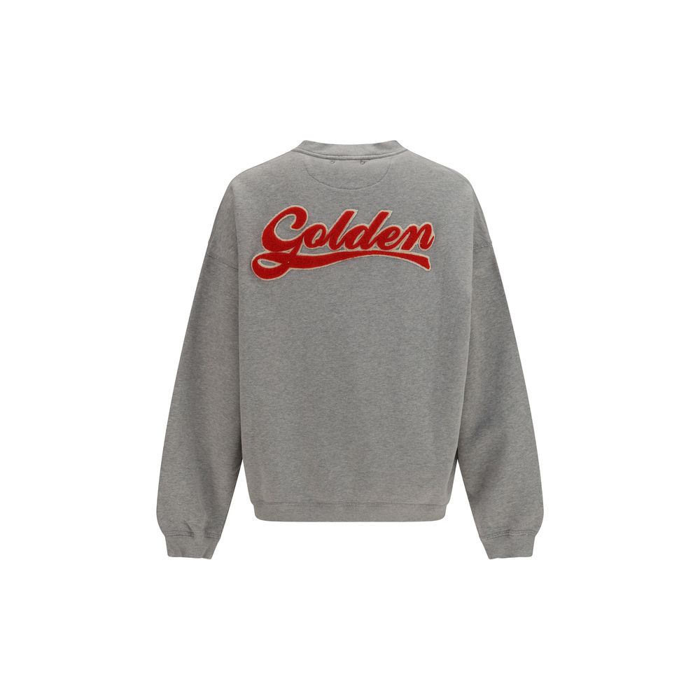Golden Goose Gray Cotton Sweatshirt Golden Goose