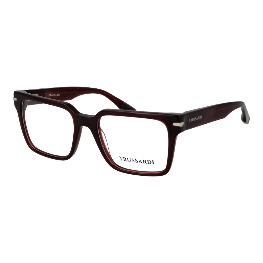 Trussardi Burgundy Acetate Glasses (Frames) Trussardi