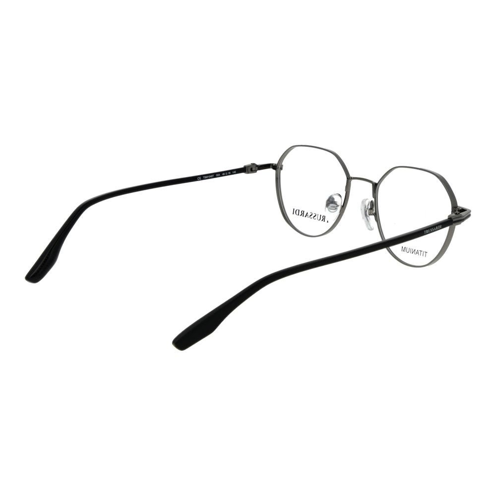 Trussardi Gray Titanium Glasses (Frames) Trussardi