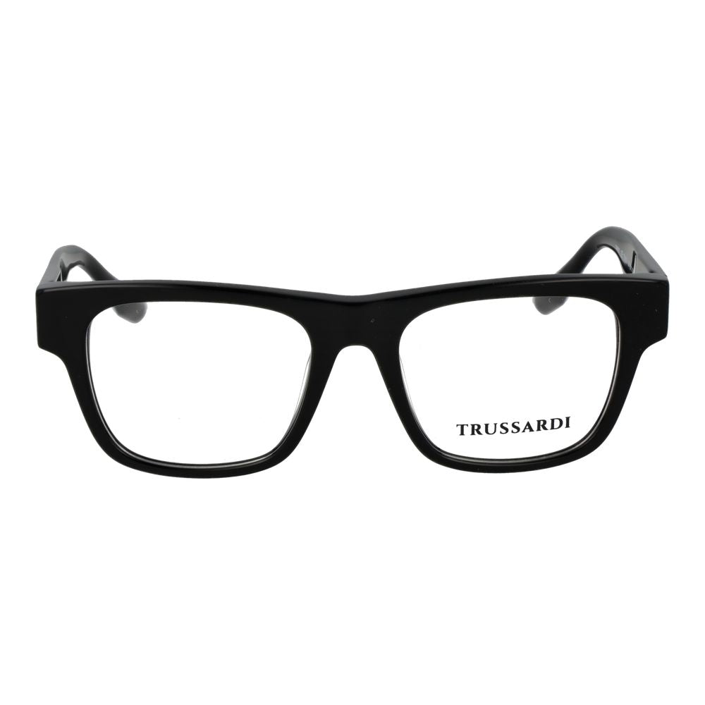 Trussardi Black Acetate Glasses (Frames) Trussardi
