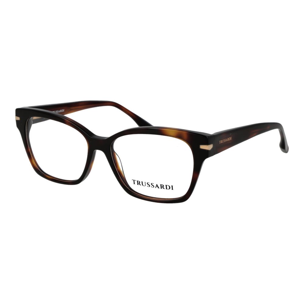 Trussardi Brown Acetate Glasses (Frames) Trussardi
