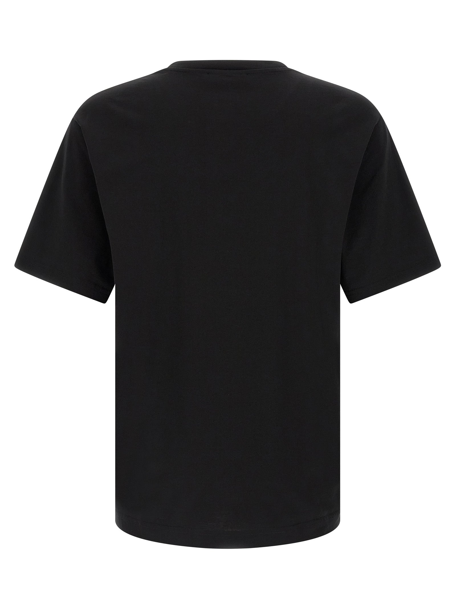 Dolce & Gabbana Black Cotton T-Shirt Dolce & Gabbana