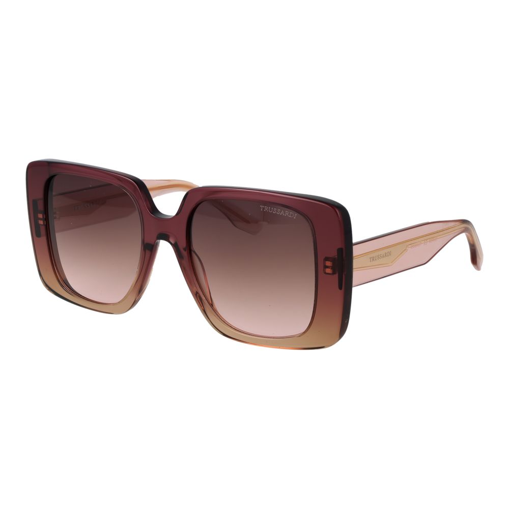 Trussardi Pink Acetate Sunglasses Trussardi