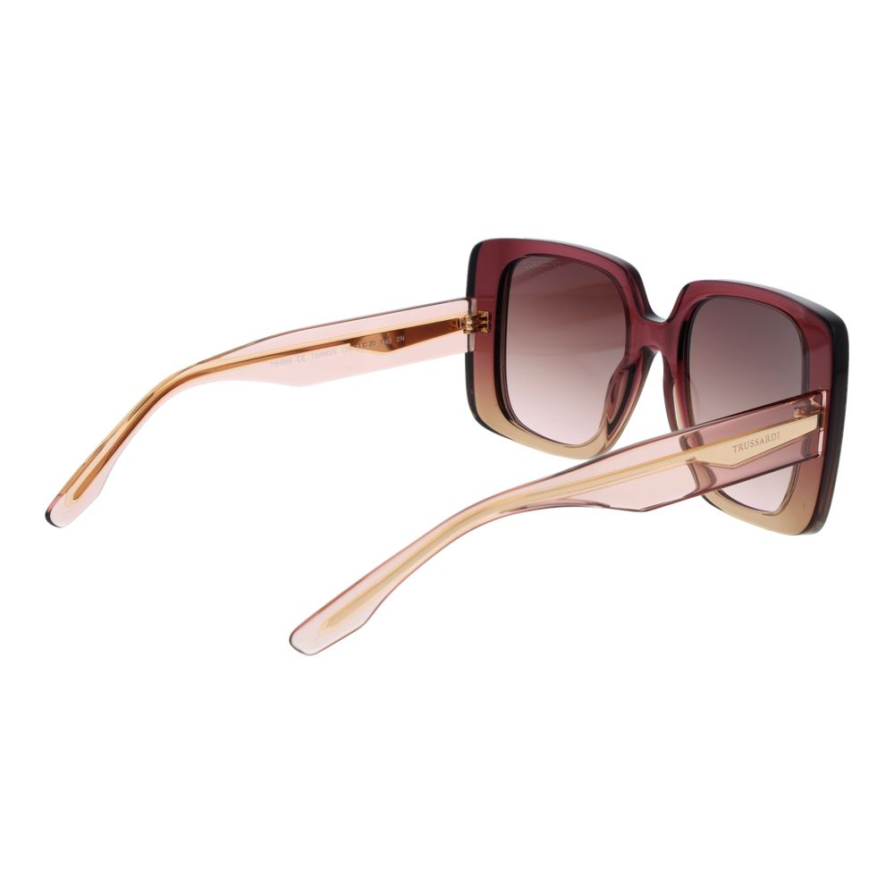 Trussardi Pink Acetate Sunglasses Trussardi