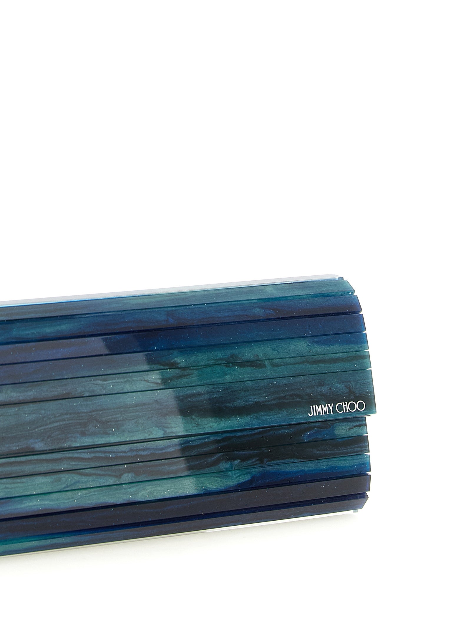 Jimmy Choo Bicolor Polyester Clutch Bag Jimmy Choo