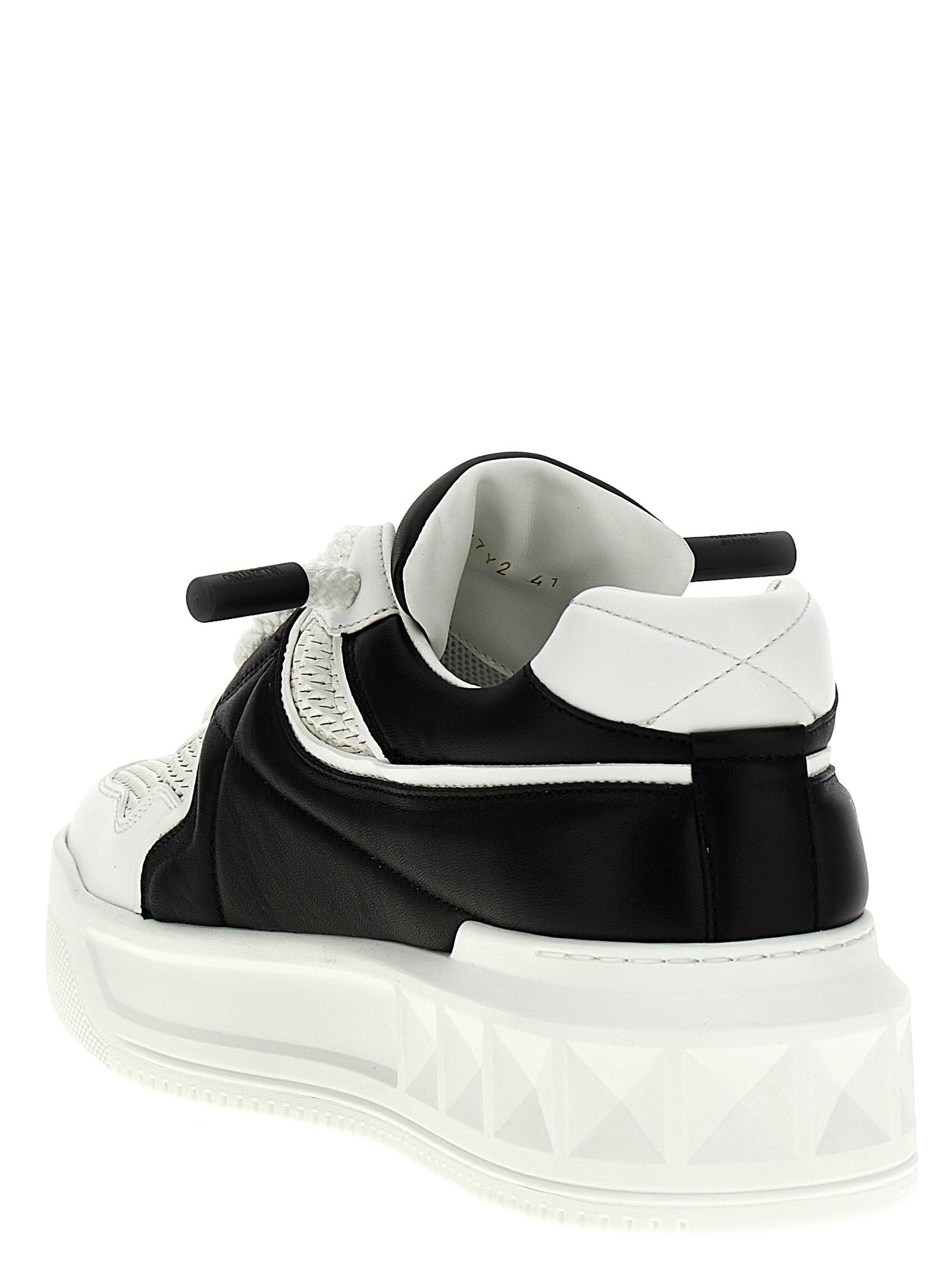 Valentino Garavani Bicolor Calfskin Chunky Sneakers Valentino Garavani
