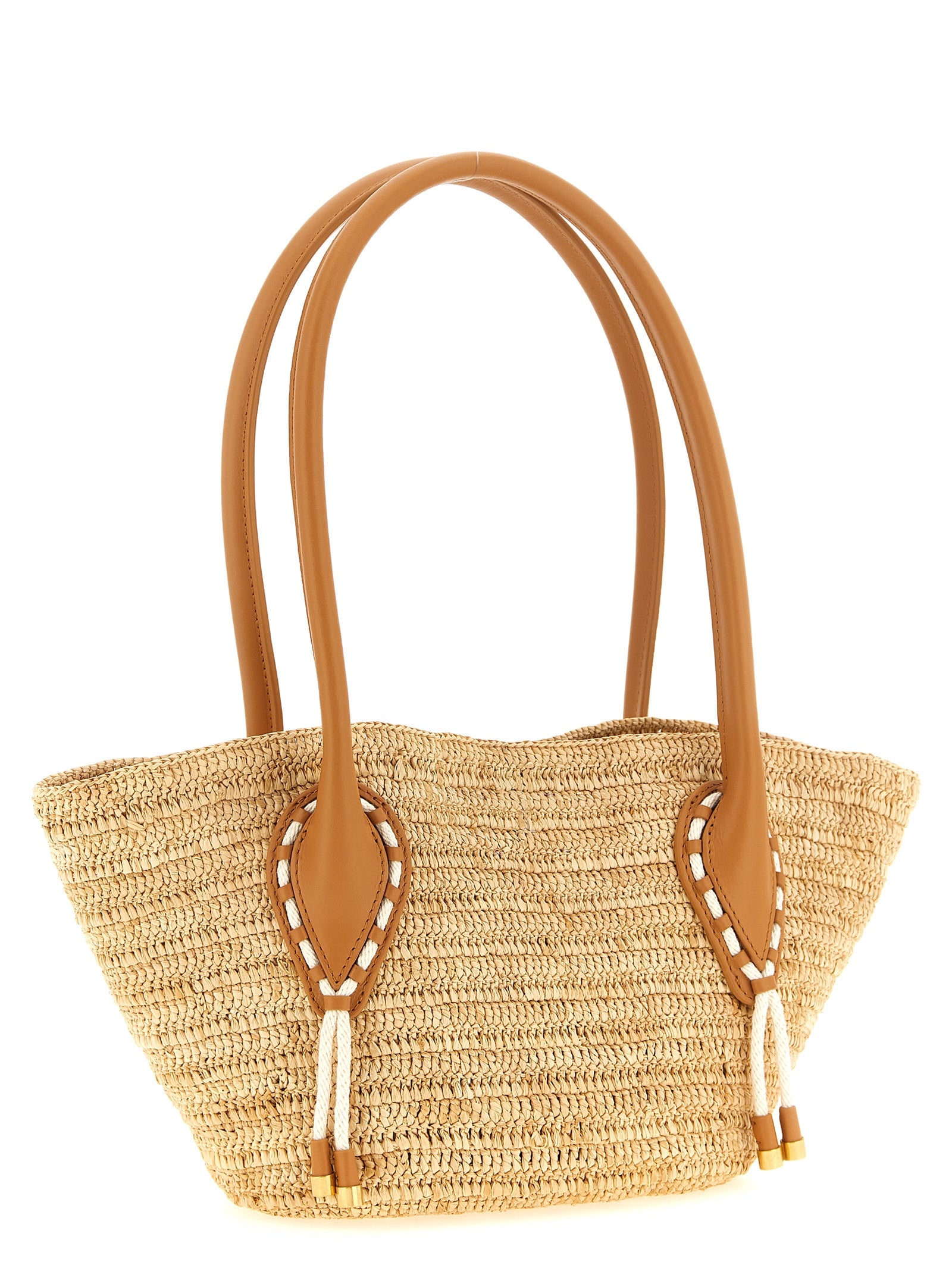 Christian Louboutin Beige Raffia Tote Bag Christian Louboutin