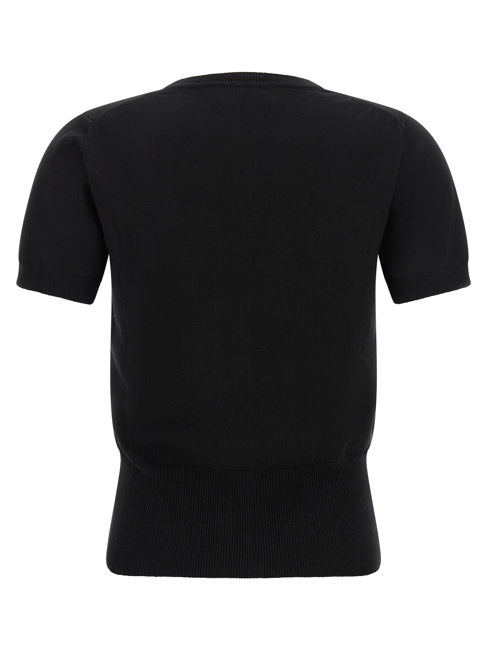 Vivienne Westwood Black Cotton Cardigan Vivienne Westwood