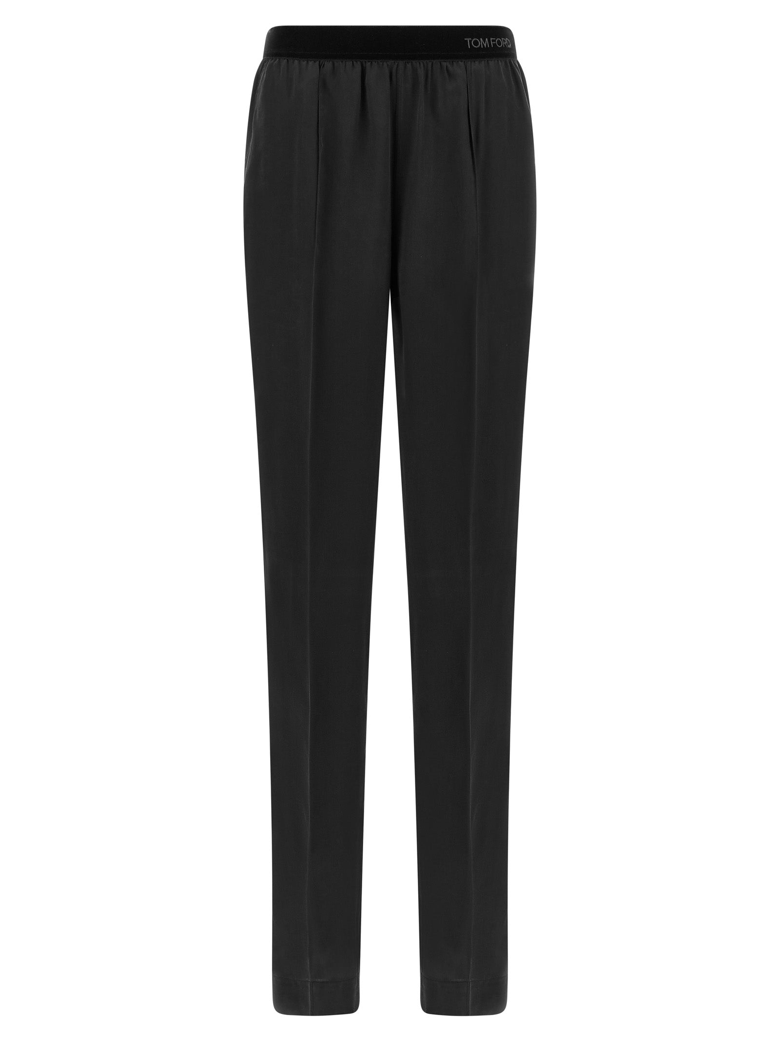 Tom Ford Black Silk Bottoms Sleepwear Tom Ford