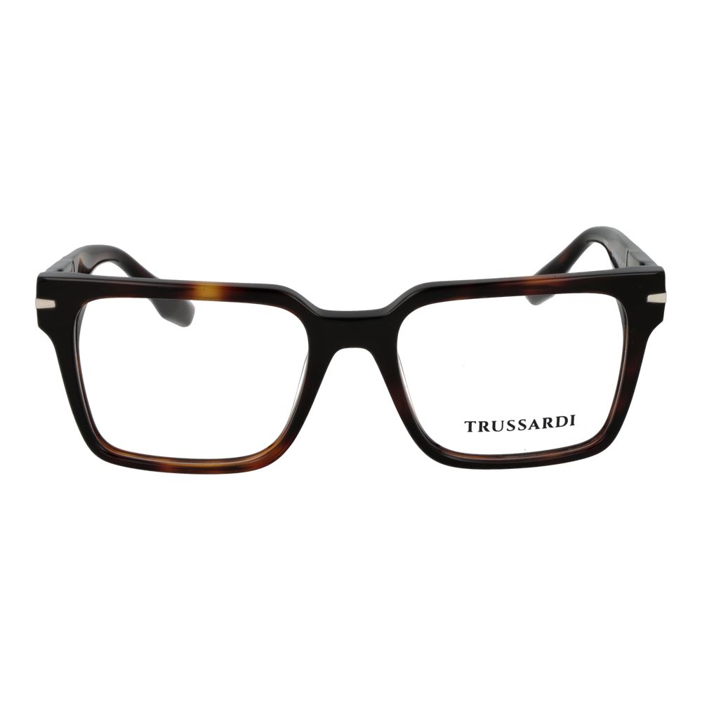 Trussardi Brown Acetate Glasses (Frames) Trussardi