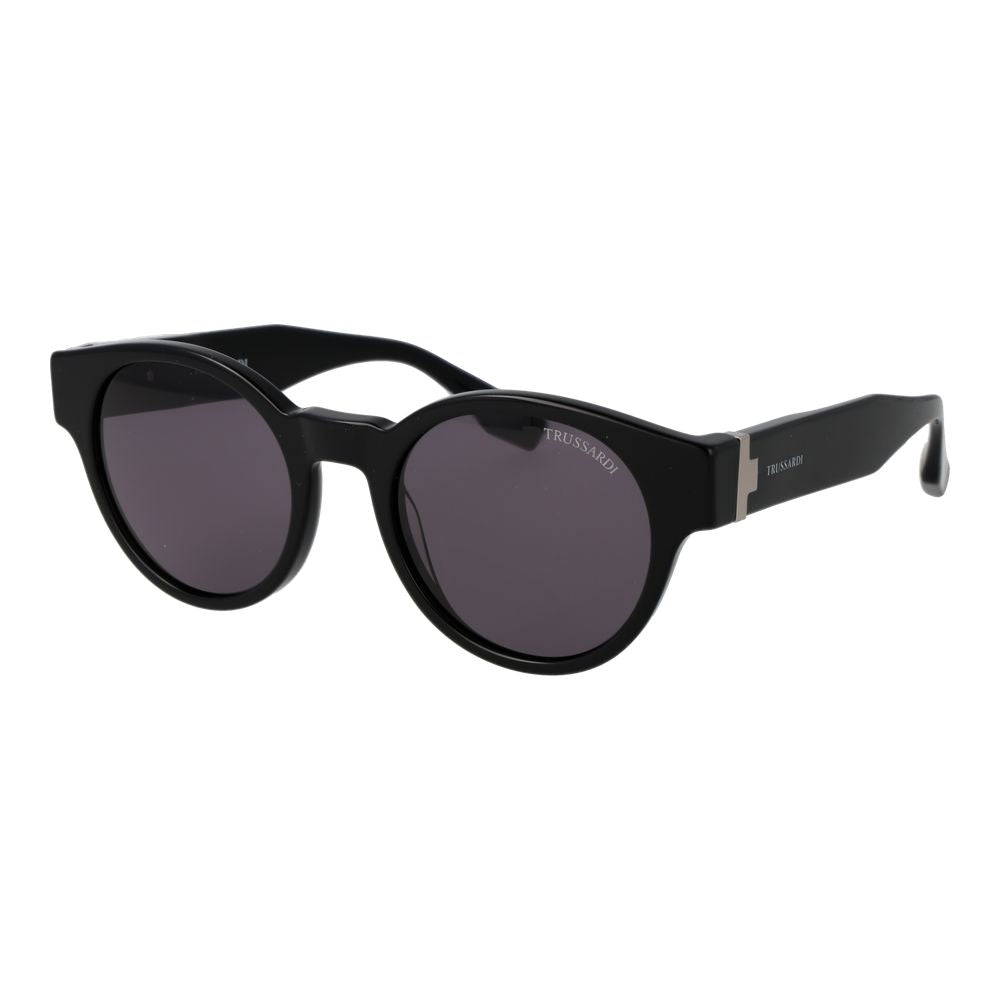 Trussardi Black Acetate Sunglasses Trussardi