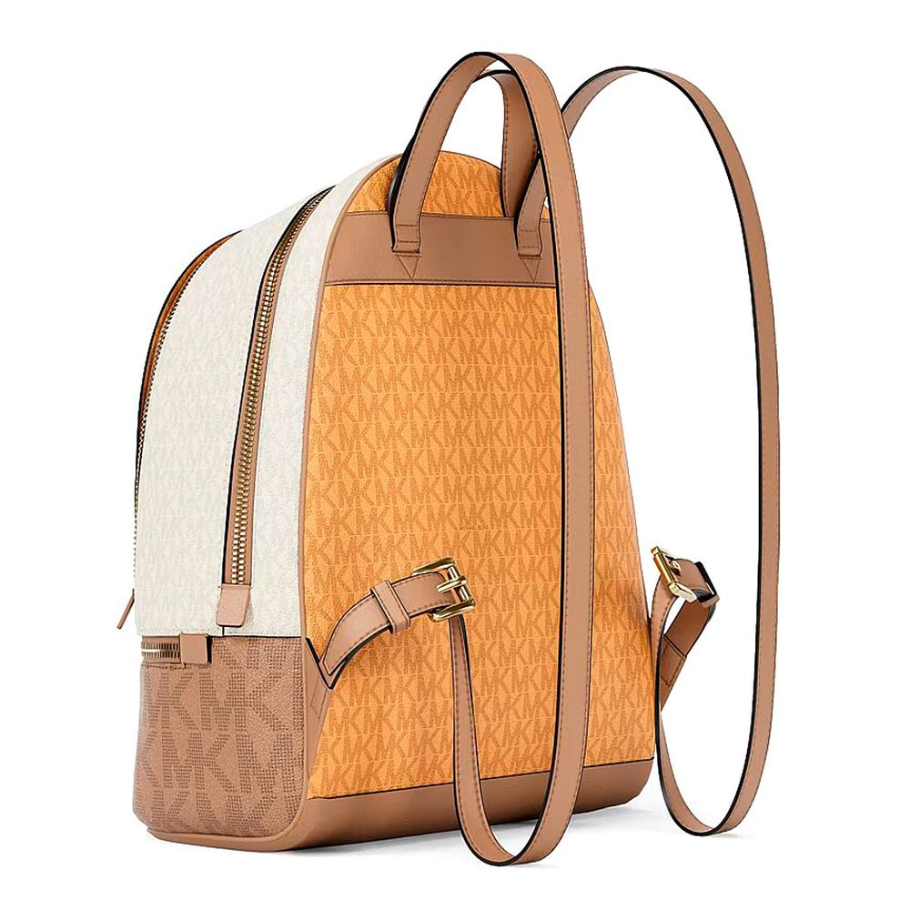 Michael Kors Orange Canvas Backpack Michael Kors