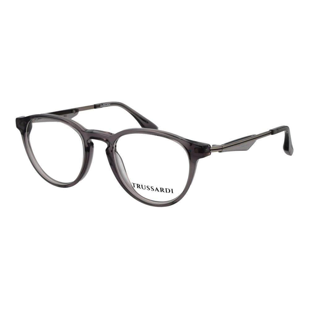 Trussardi Gray Acetate Glasses (Frames) Trussardi