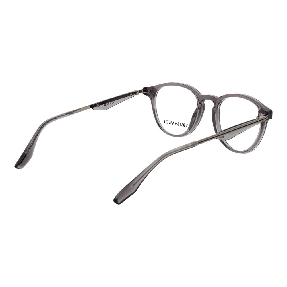Trussardi Gray Acetate Glasses (Frames) Trussardi