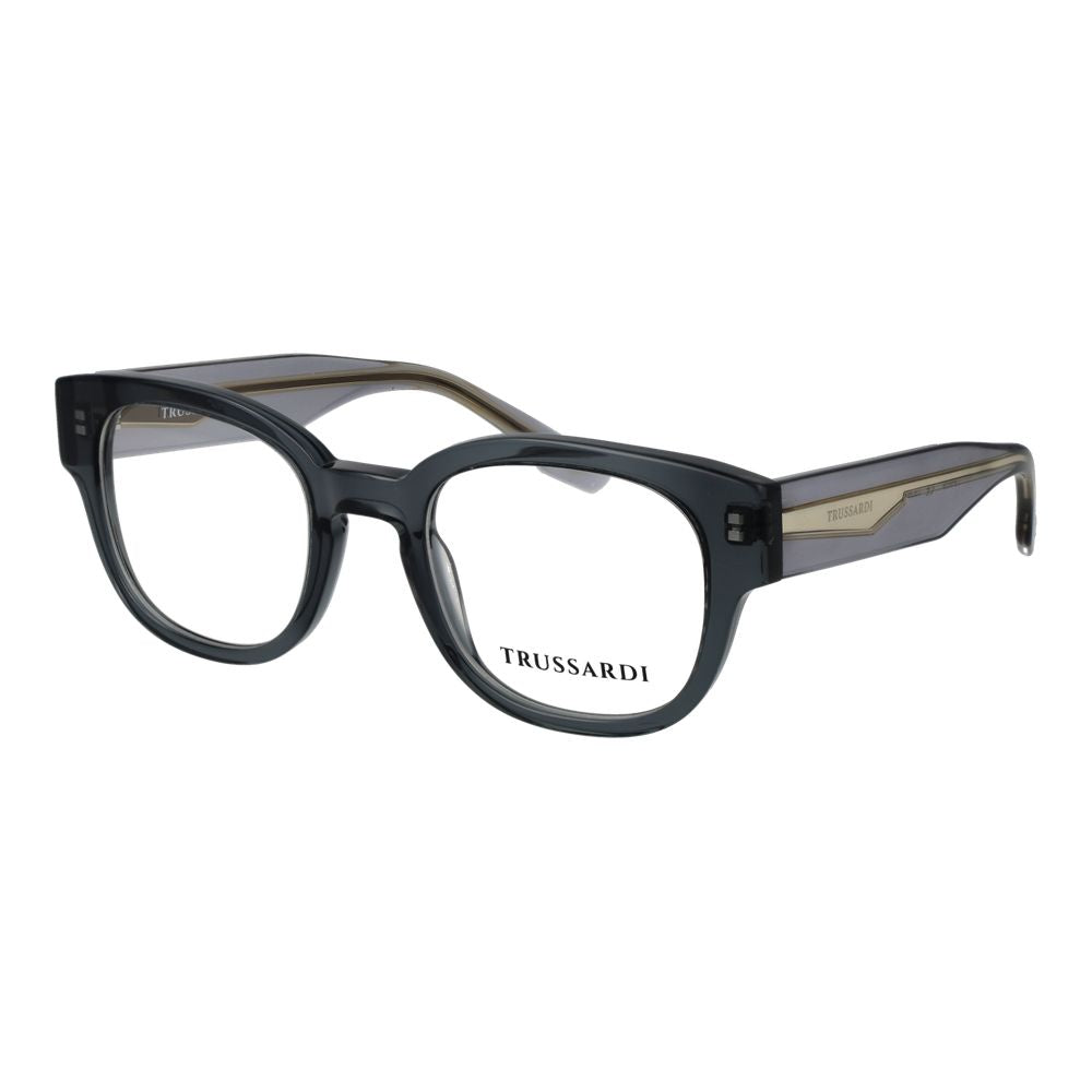 Trussardi Gray Acetate Glasses (Frames) Trussardi