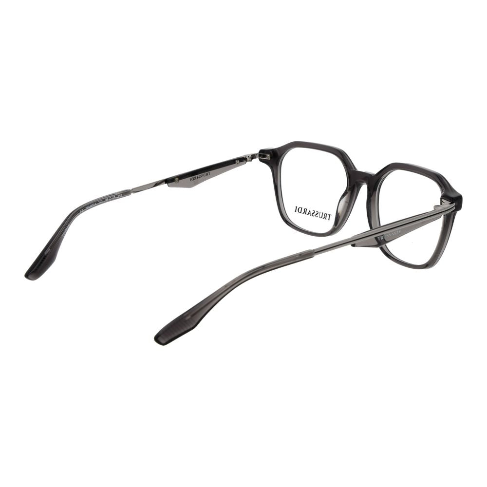 Trussardi Gray Acetate Glasses (Frames) Trussardi