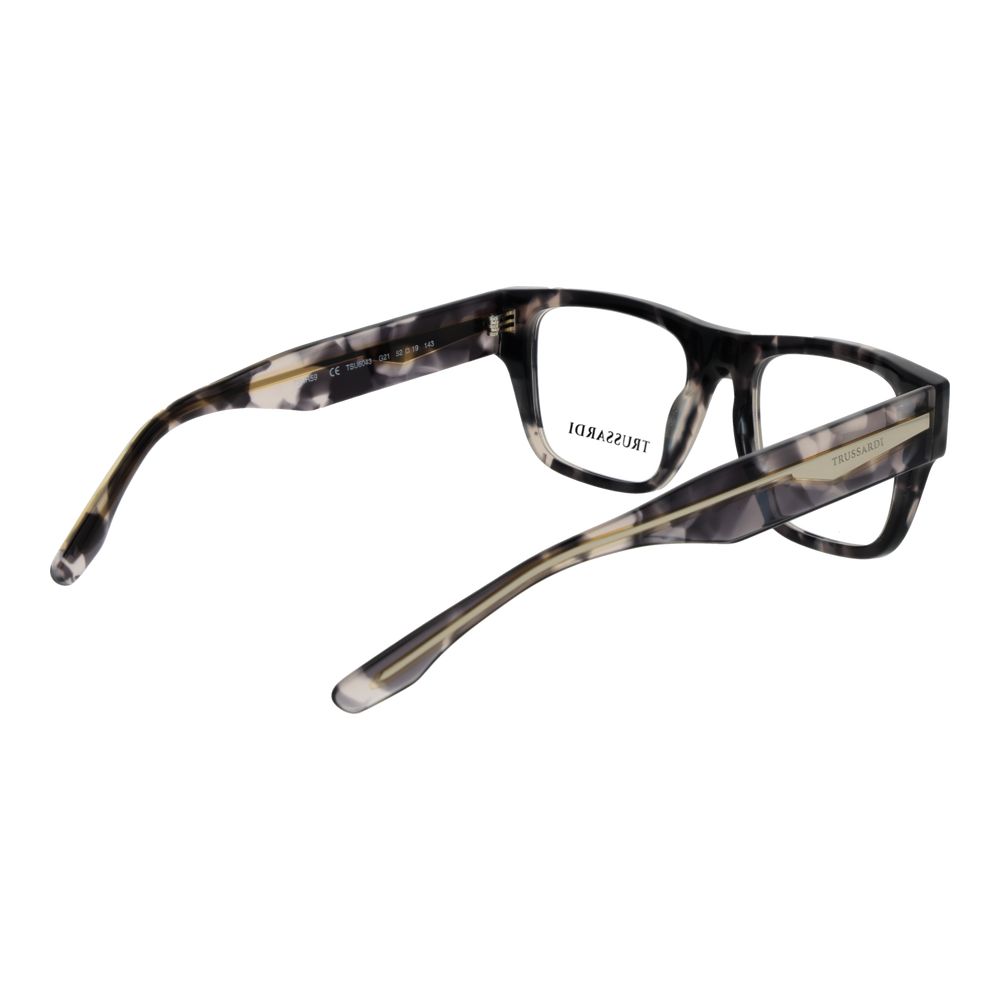 Trussardi Gray Acetate Glasses (Frames) Trussardi