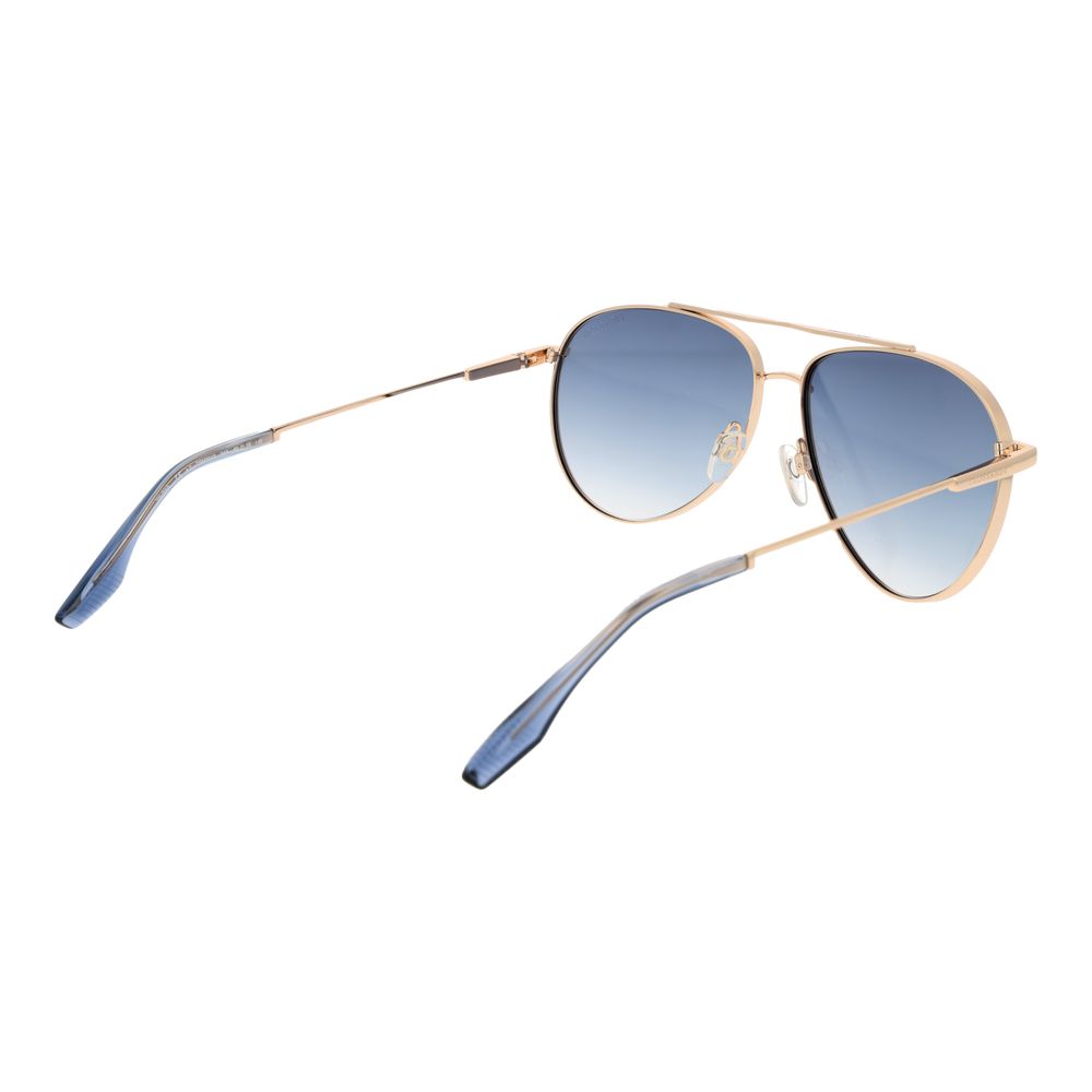 Trussardi Gold Stainless Steel Sunglasses Trussardi