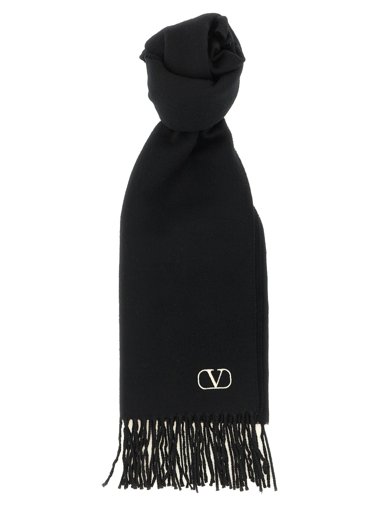 Valentino Garavani Bicolor Cashmere Scarf Valentino Garavani