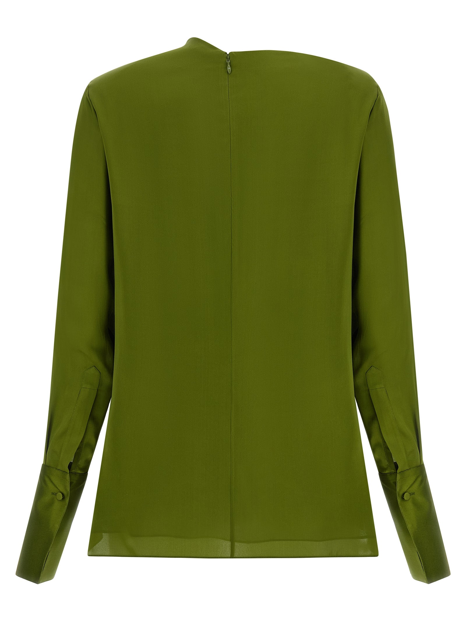 Tom Ford Bicolor Silk Blouse Tom Ford
