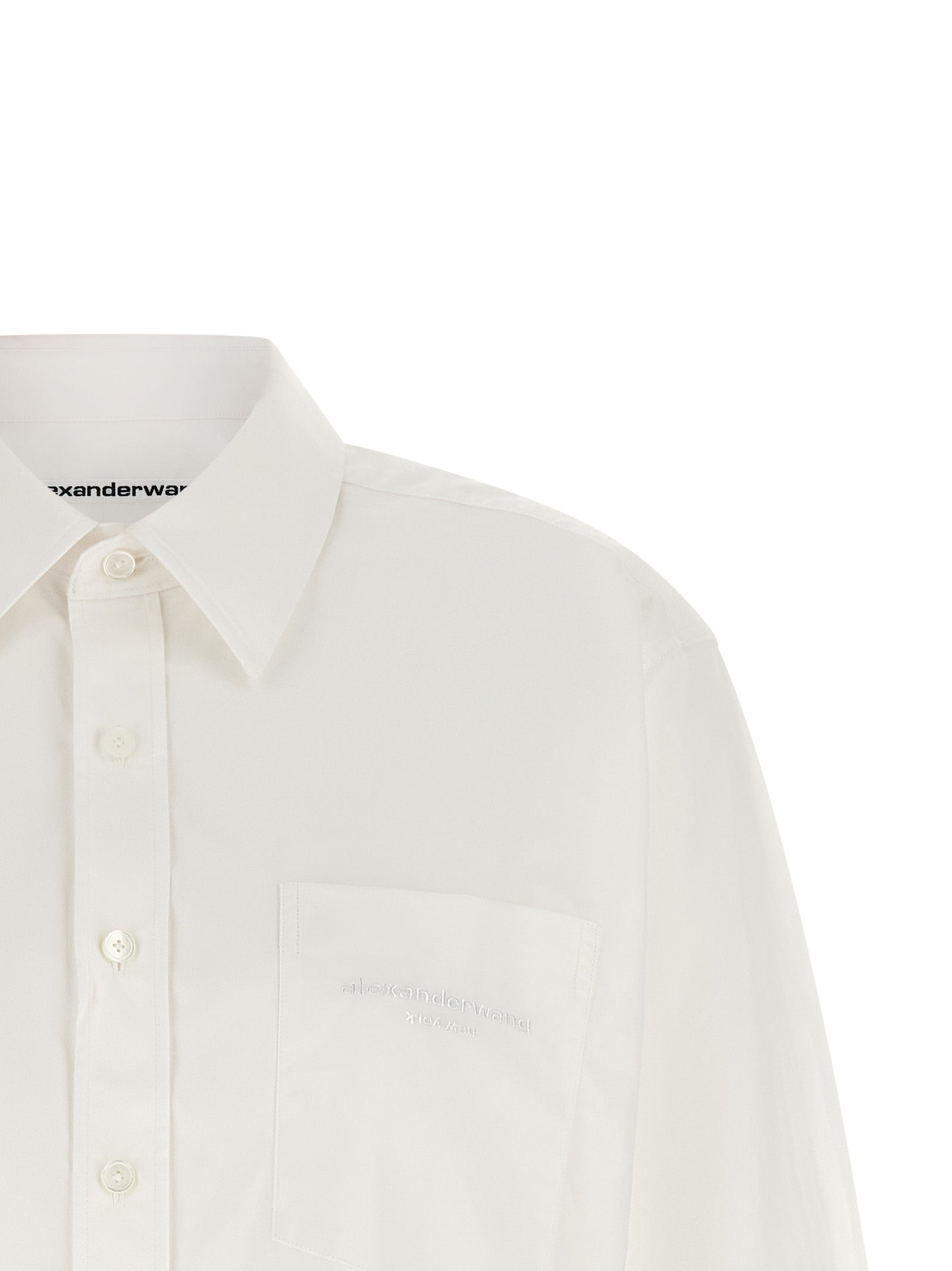 Alexander Wang White Cotton Blouse Alexander Wang