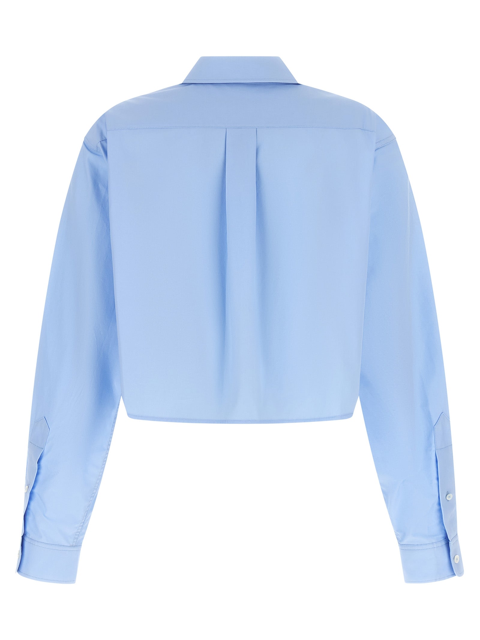 Alexander Wang Blue Cotton Blouse Alexander Wang